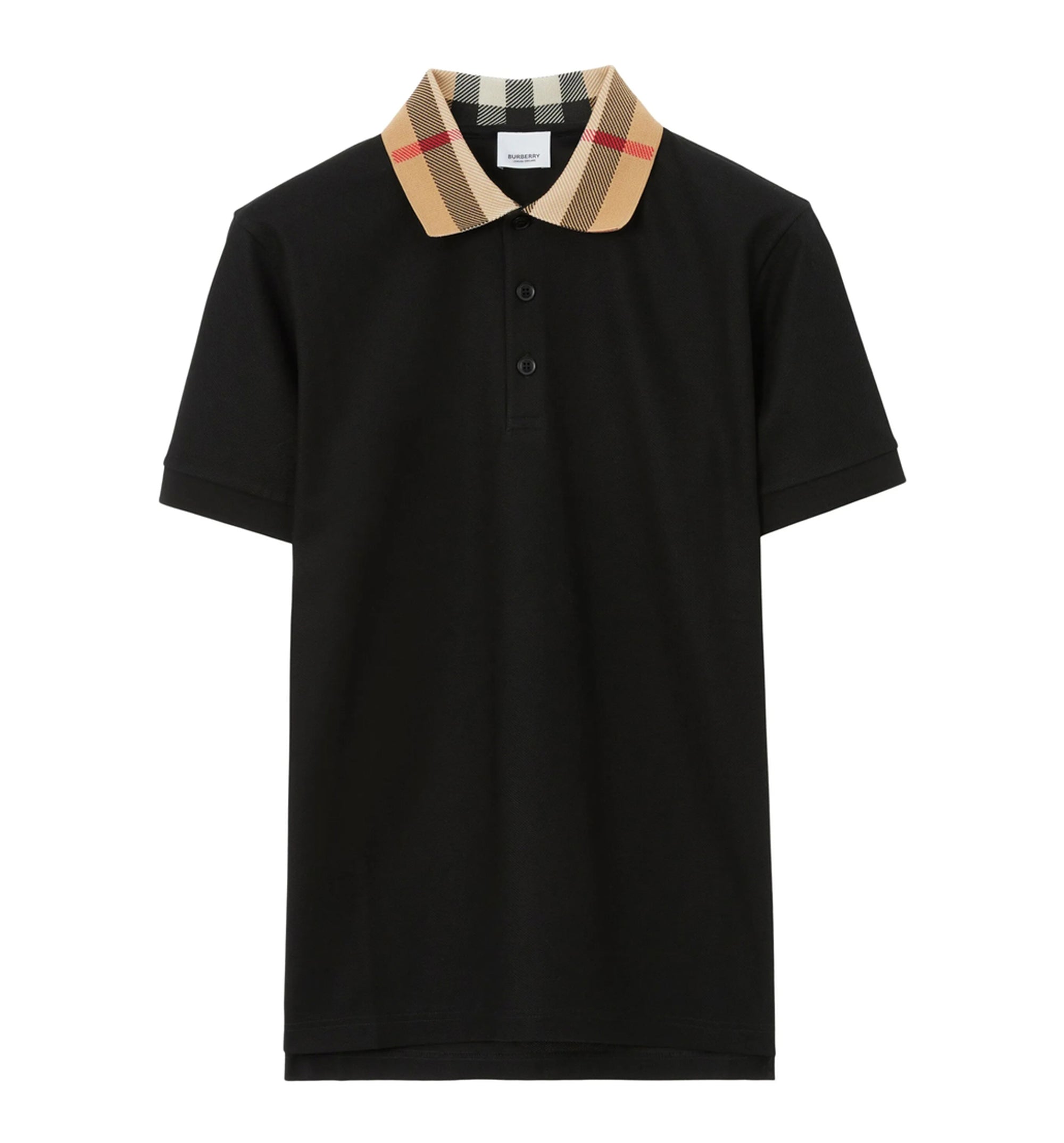Cody Check-Collar Polo Shirt