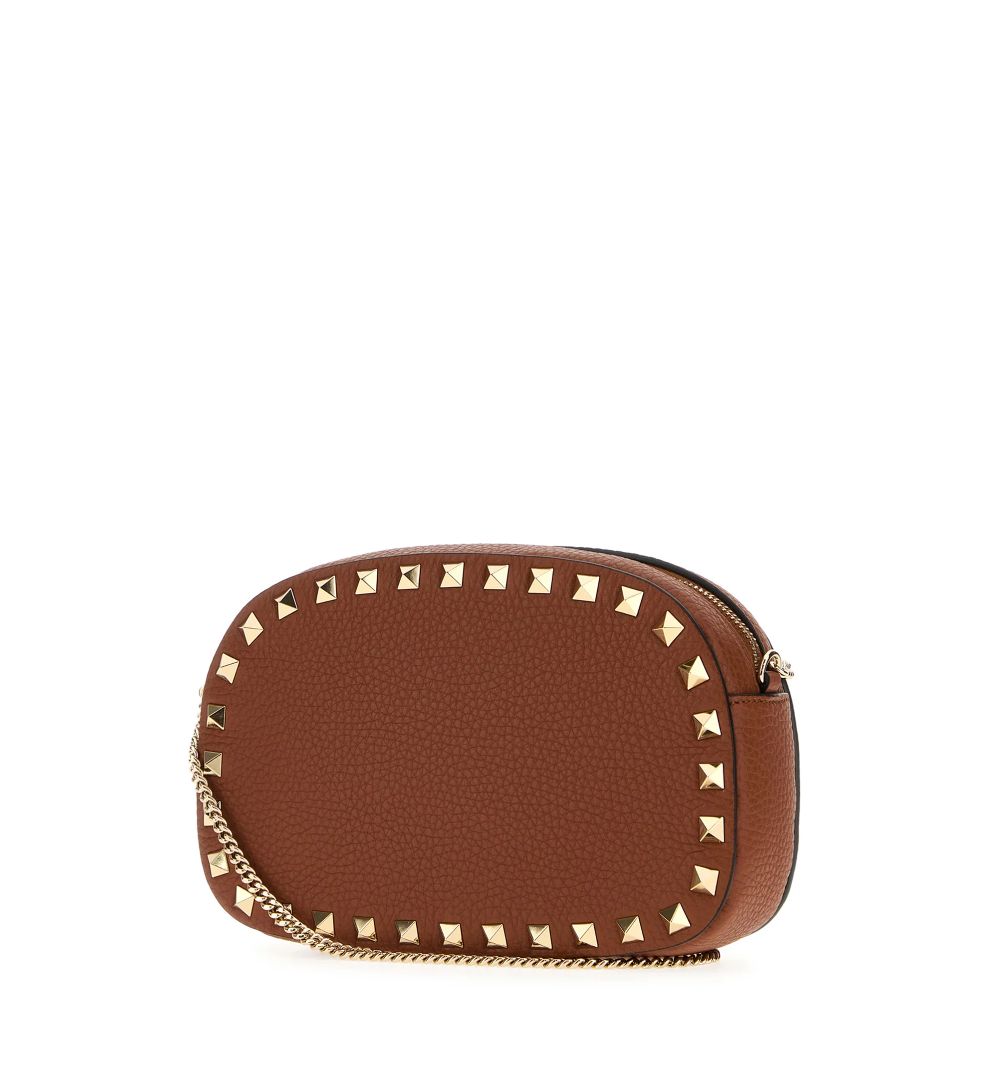 Mini Rockstud Crossbody Bag In Grainy Calfskin