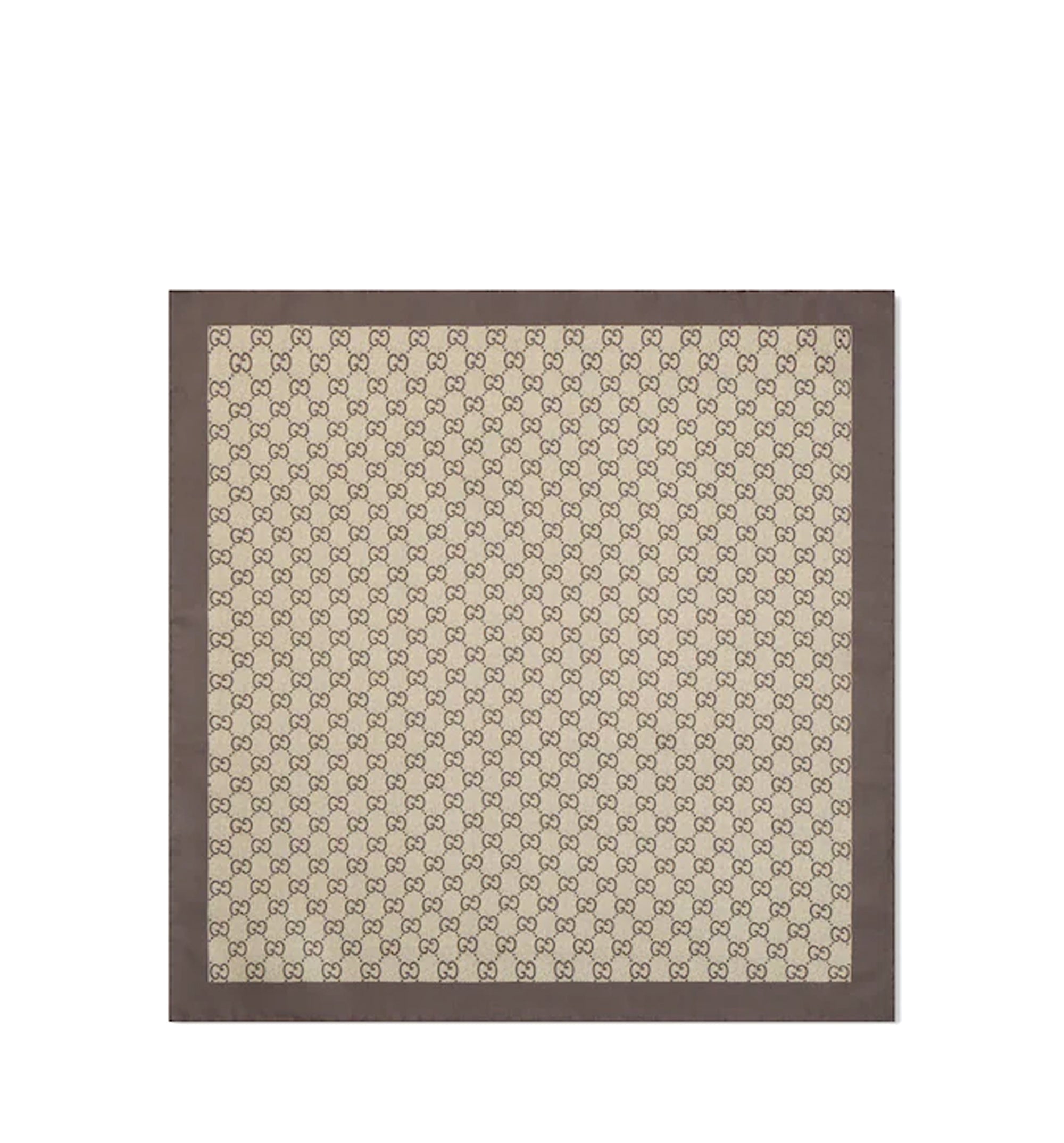 Printed Silk Twill Carré