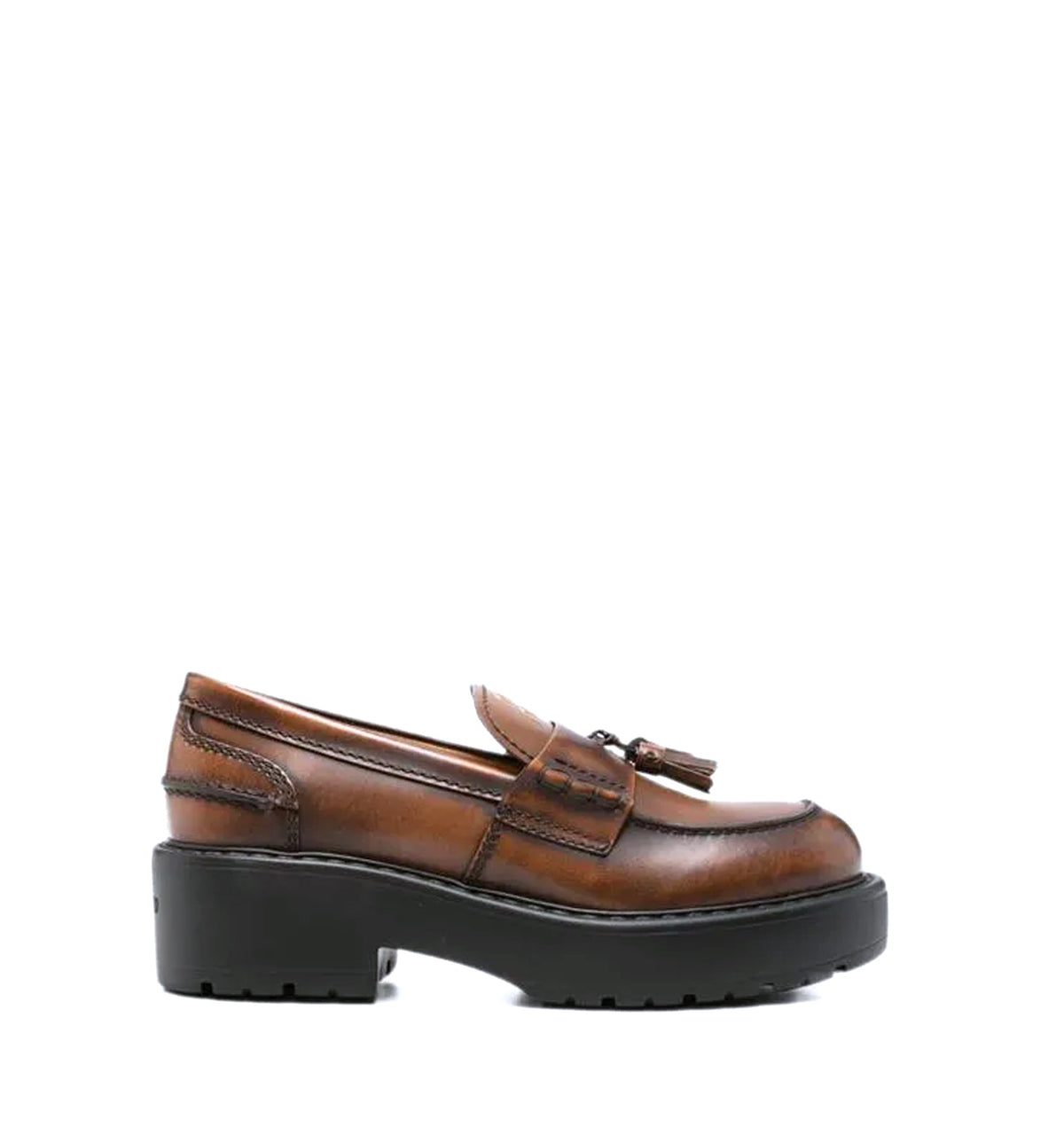 Leather Tassel Loafers