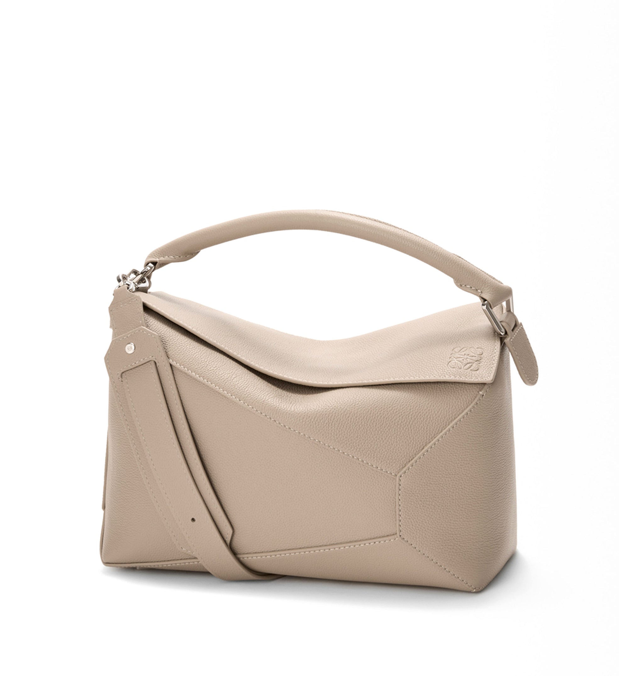 Medium Puzzle Edge bag in soft grained calfskin