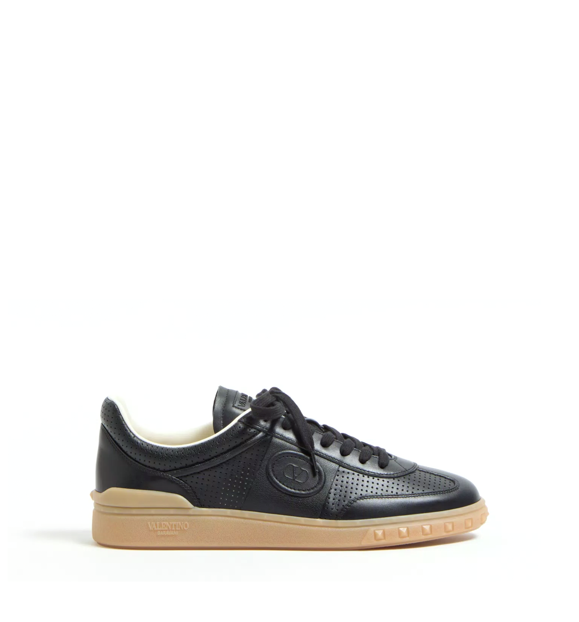 Upvillage Low-Top Sneaker In Perforated Nappa Leather