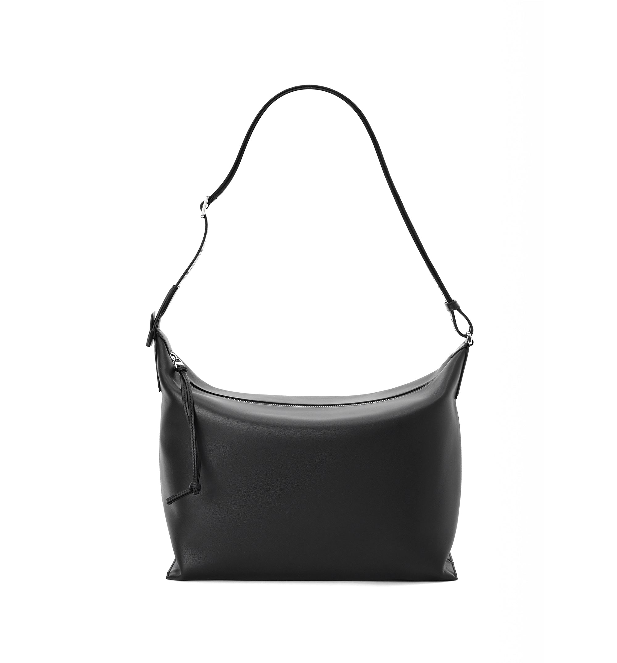 Cubi Crossbody Bag In Supple Smooth Calfskin And Jacquard