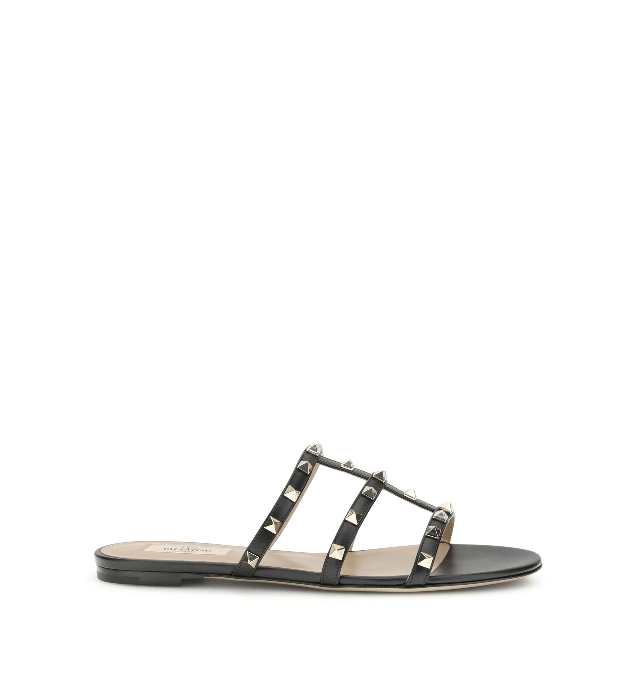 Rockstud Flat Slide Sandal