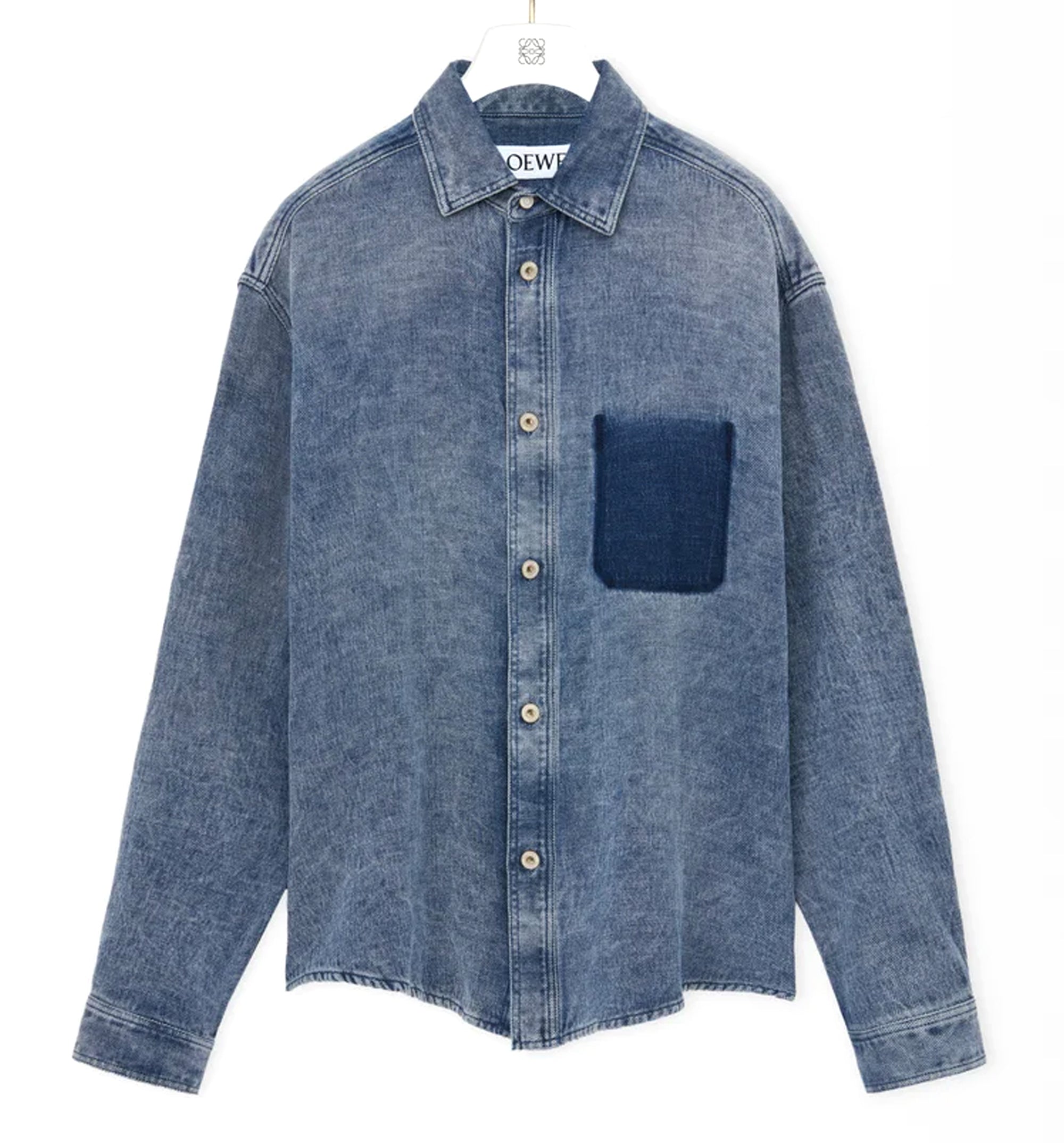 Shirt In Cotton And Linen