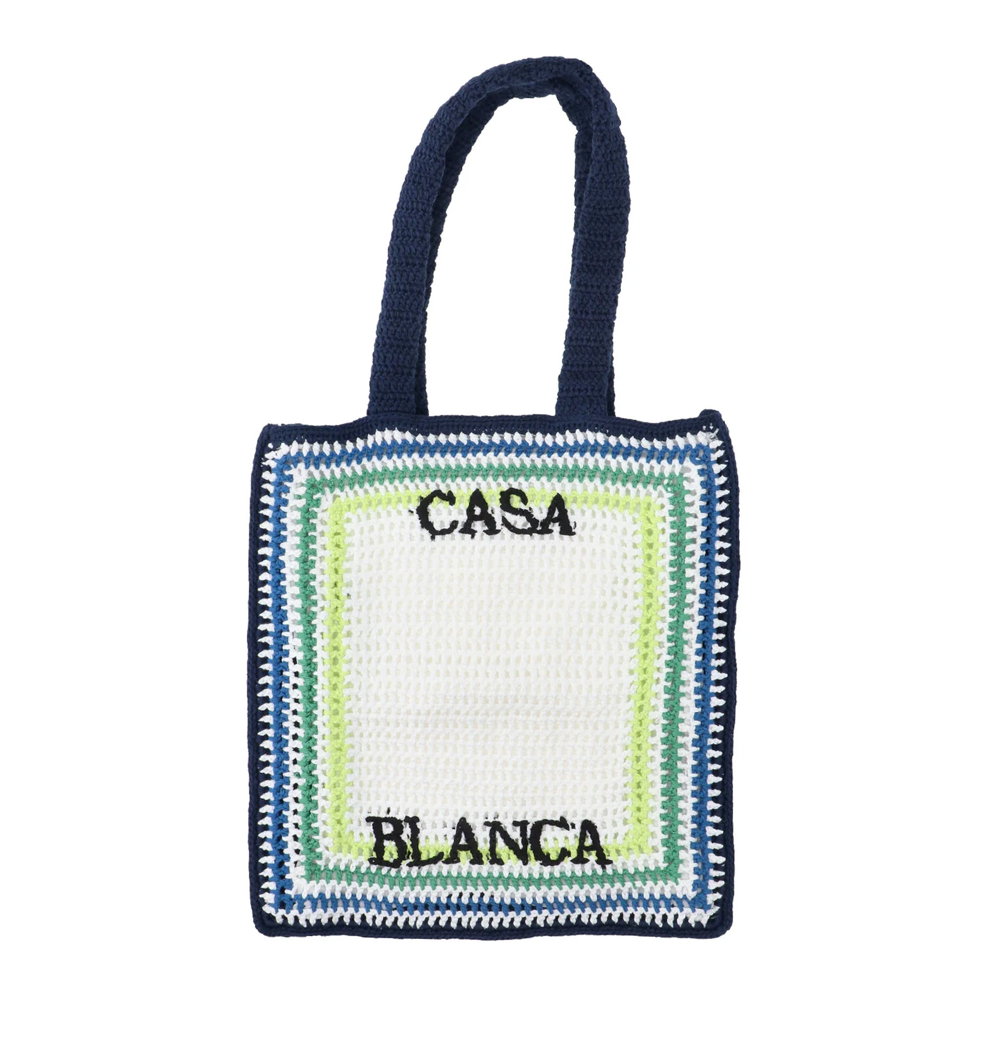 Stripe Crochet Bag