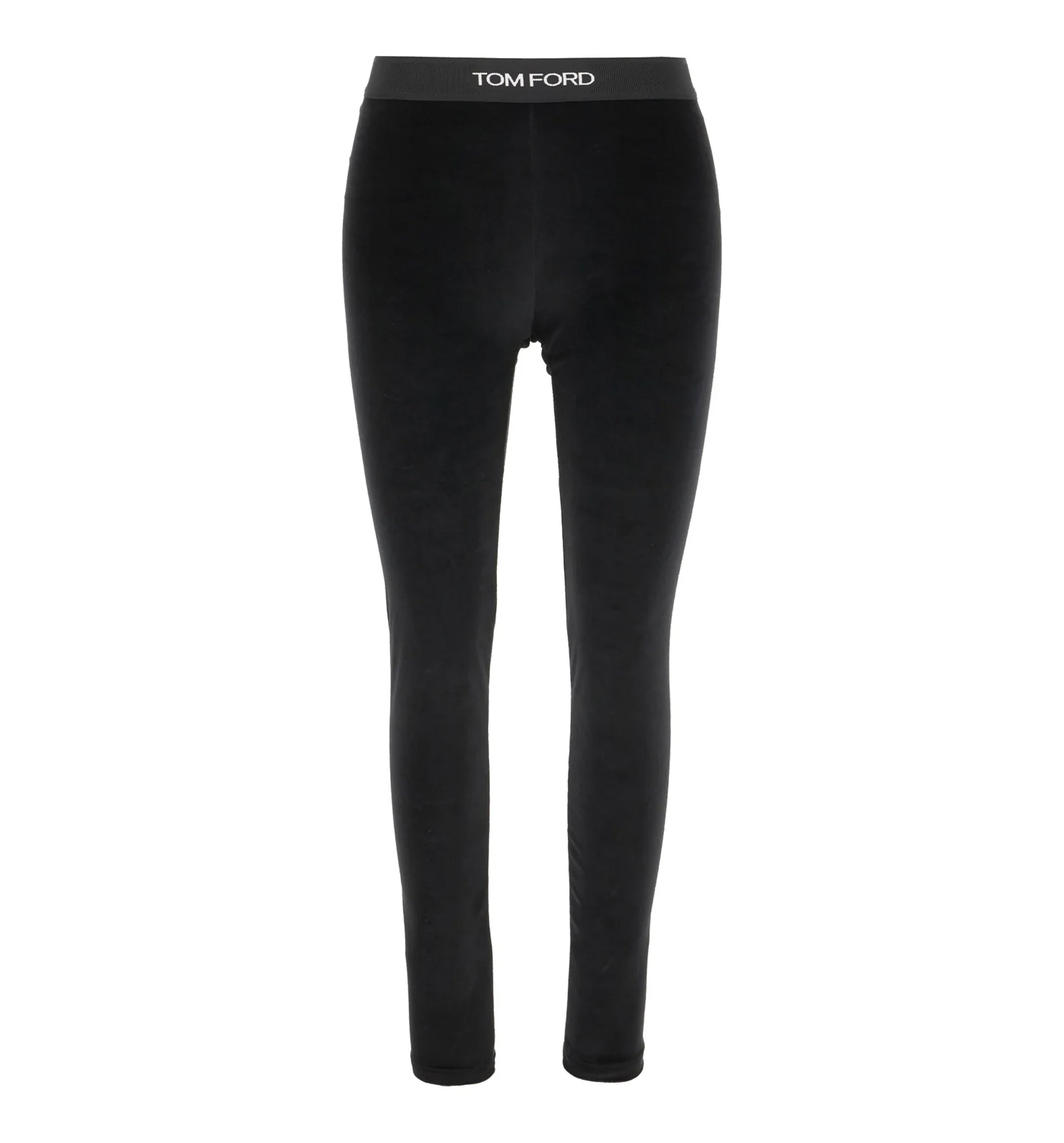 Stretch Lustrous Velour Signature Leggings