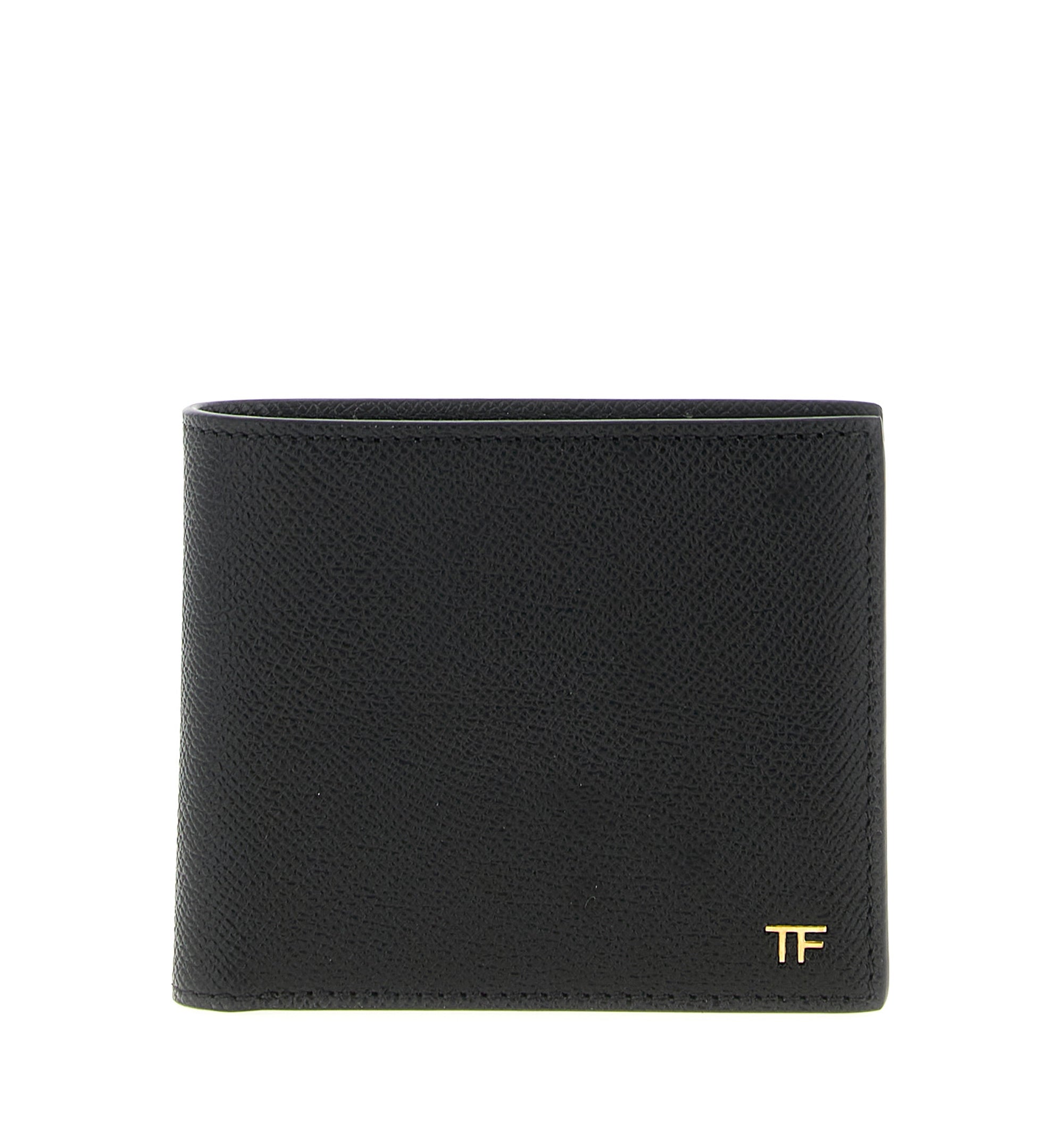 Small Grain Leather Bifold Wallet