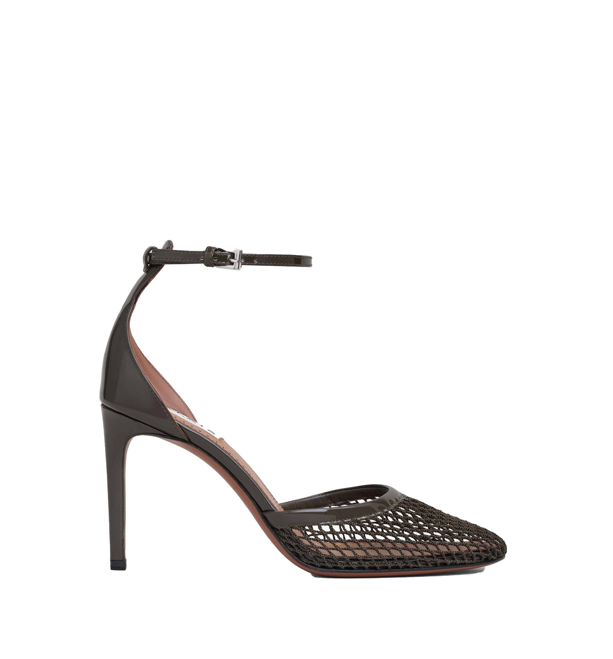 High Fishnet Pumps