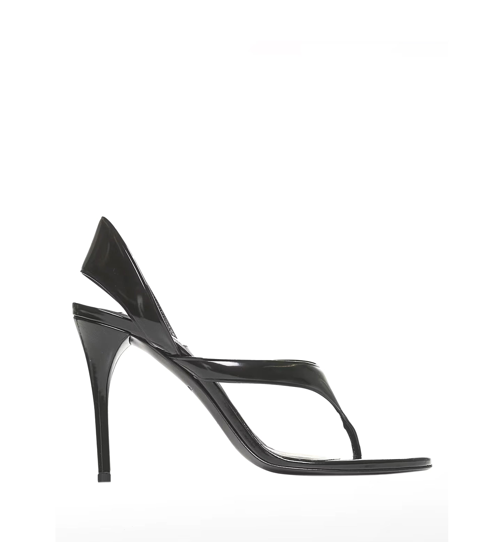 Infradito Sandals In Laminated Leather