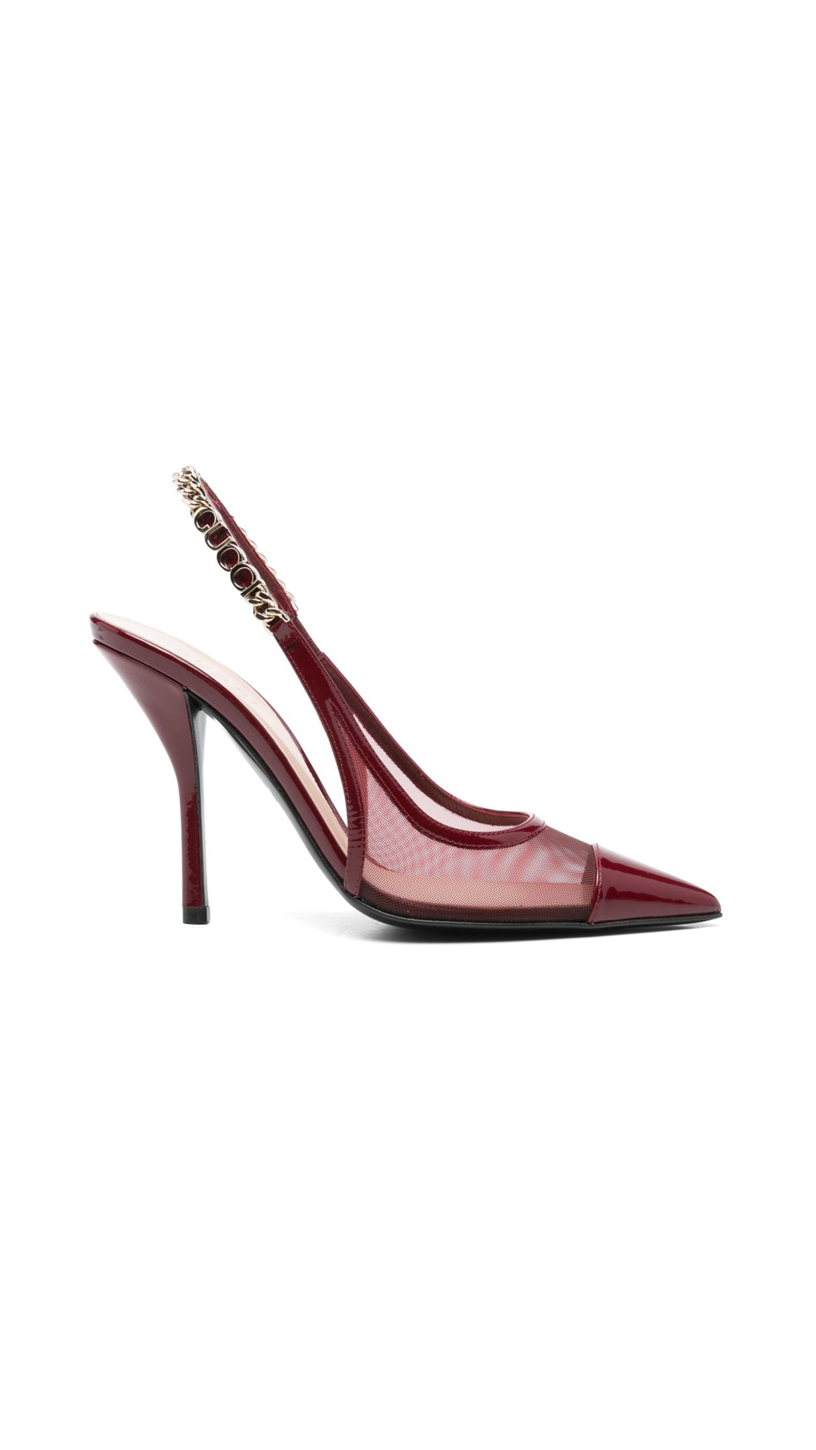 Signoria Slingback Pump - Rosso Ancora