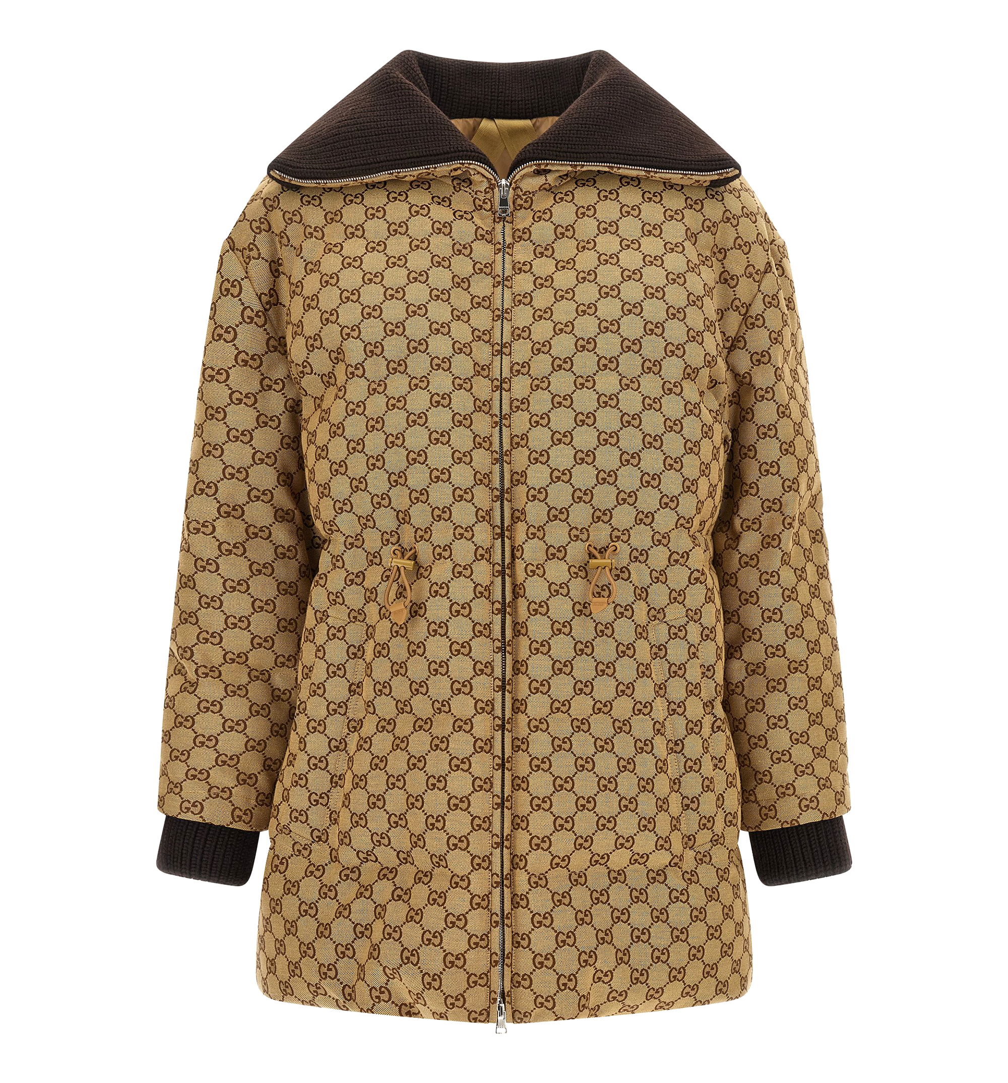 GG Canvas Puffer Jacke