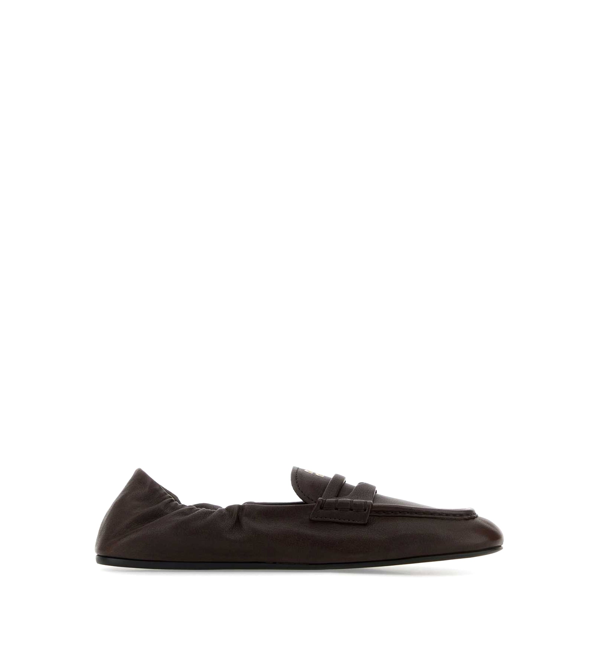 Ruches Nappa Leather Loafers