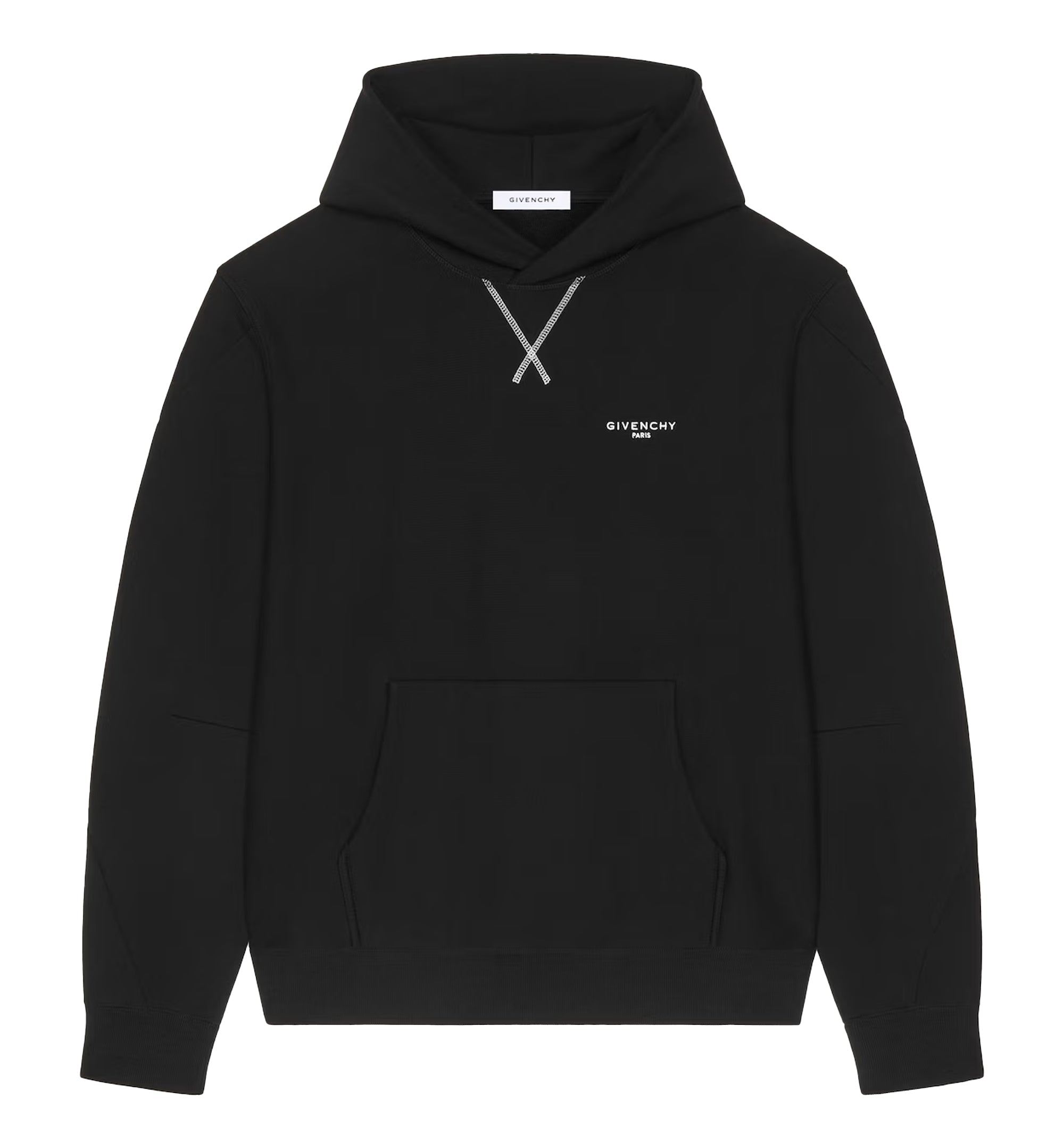 Couture Seam Hoodie In Fleece Embroidered GIVENCHY Paris