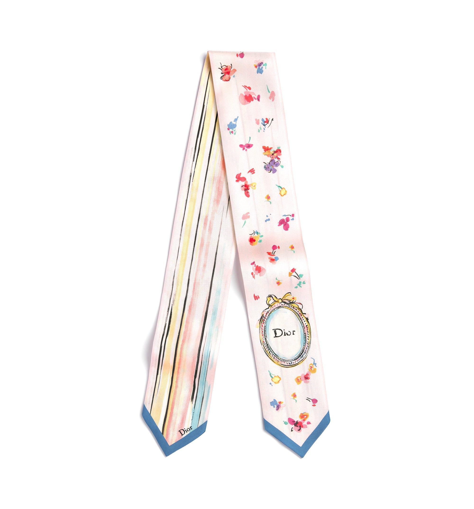 Dioriviera Toile de Jouy Floral Garden Maxi Mitzah Scarf