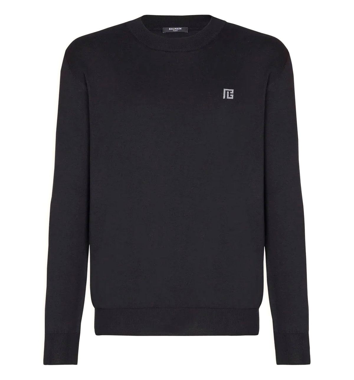 Fine silk and cotton jumper