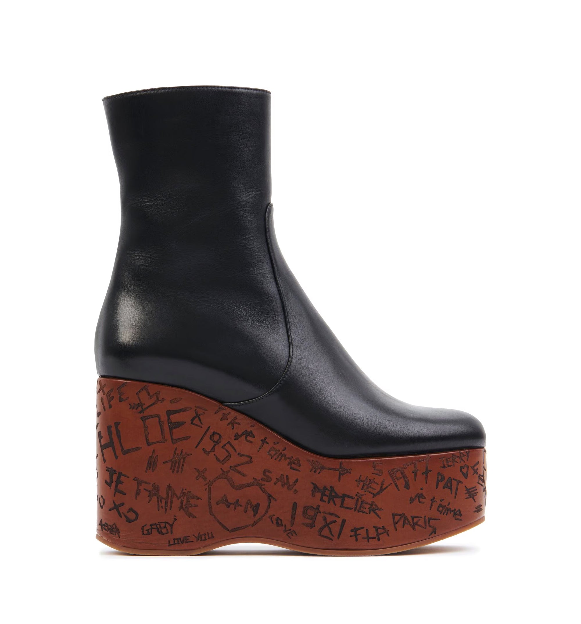 Maxime Wedge Ankle Boots