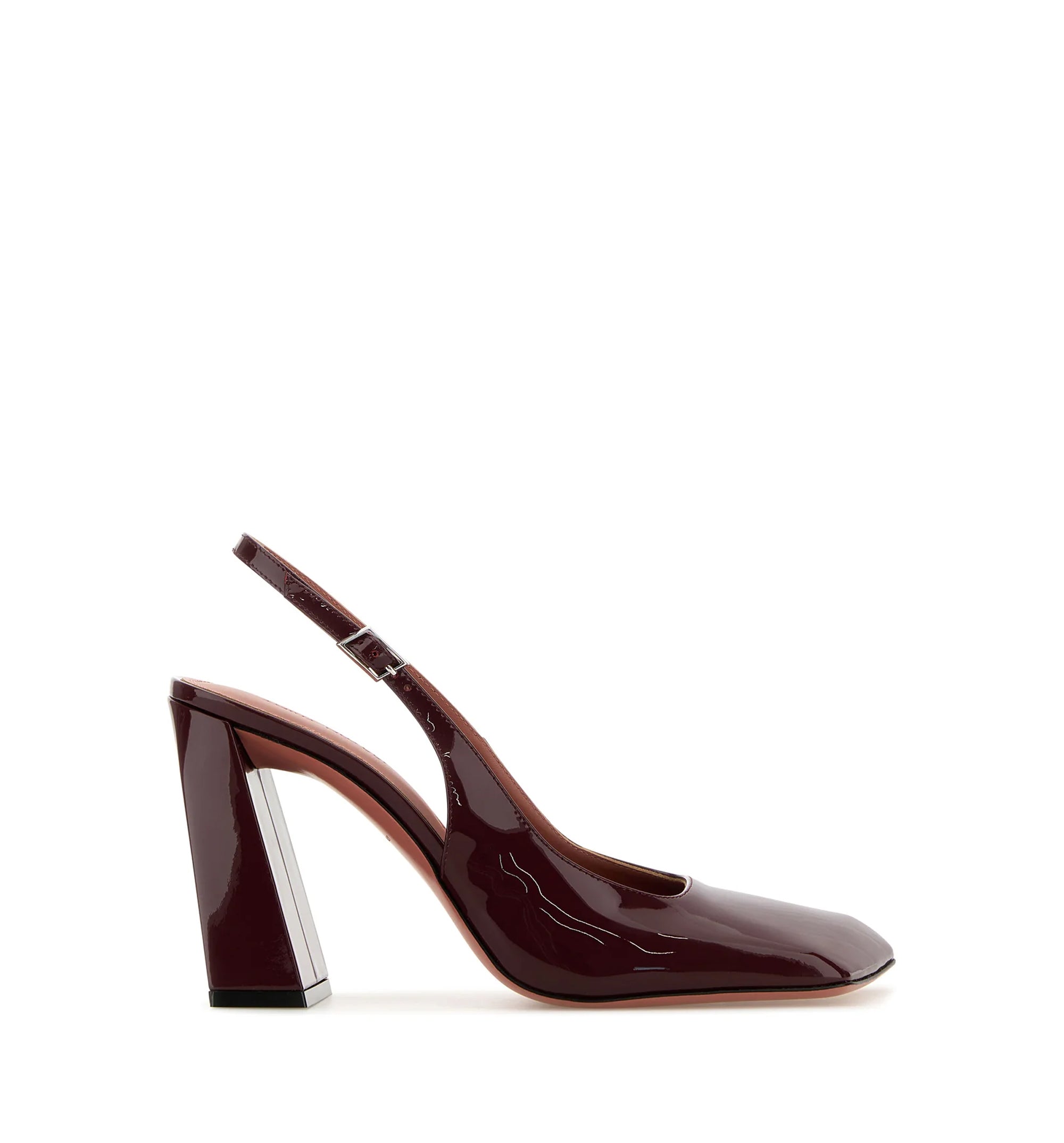 Charlotte Sling 95 Patent Leather Slingback Pumps