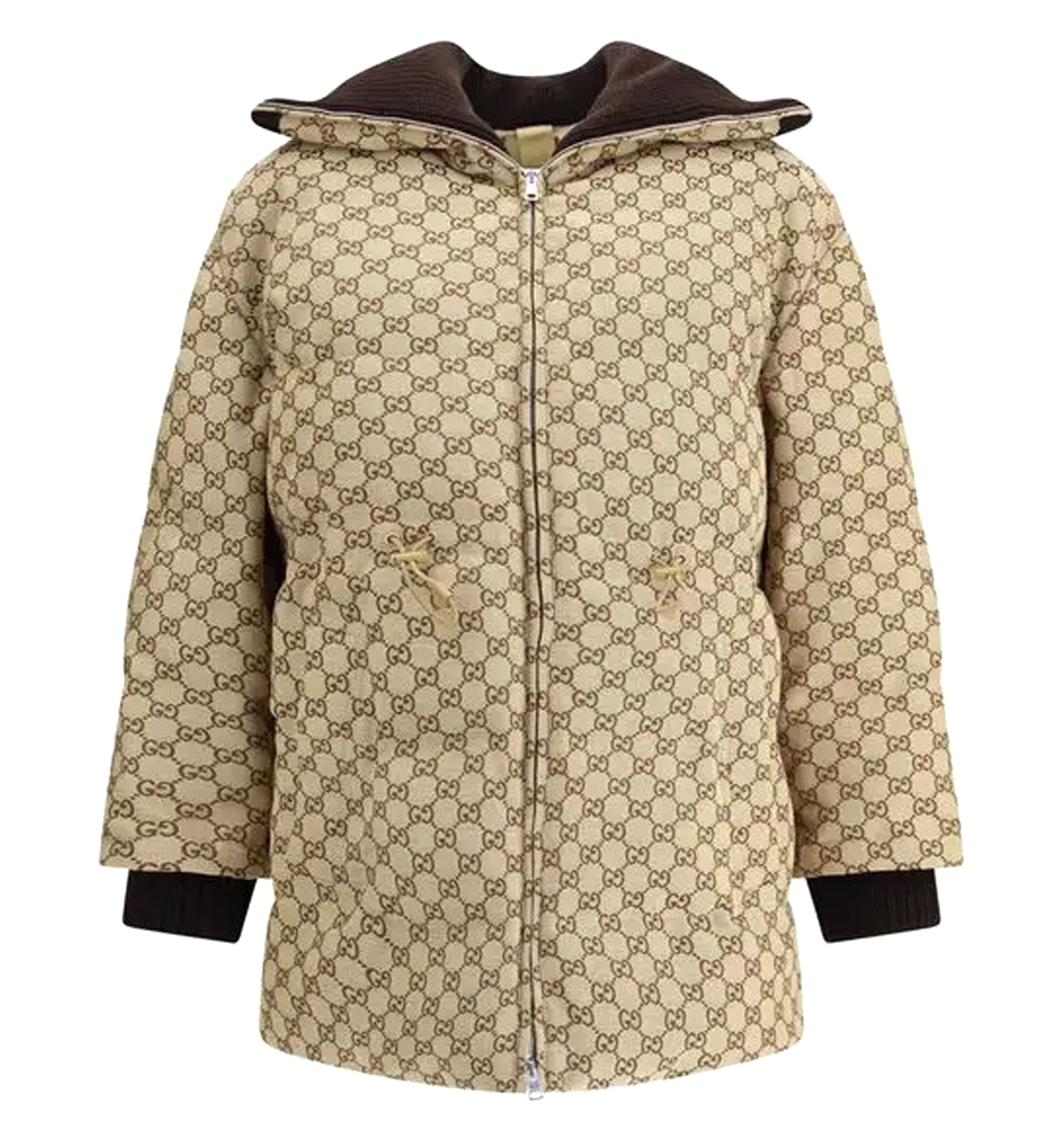 GG Canvas Puffer Jacket