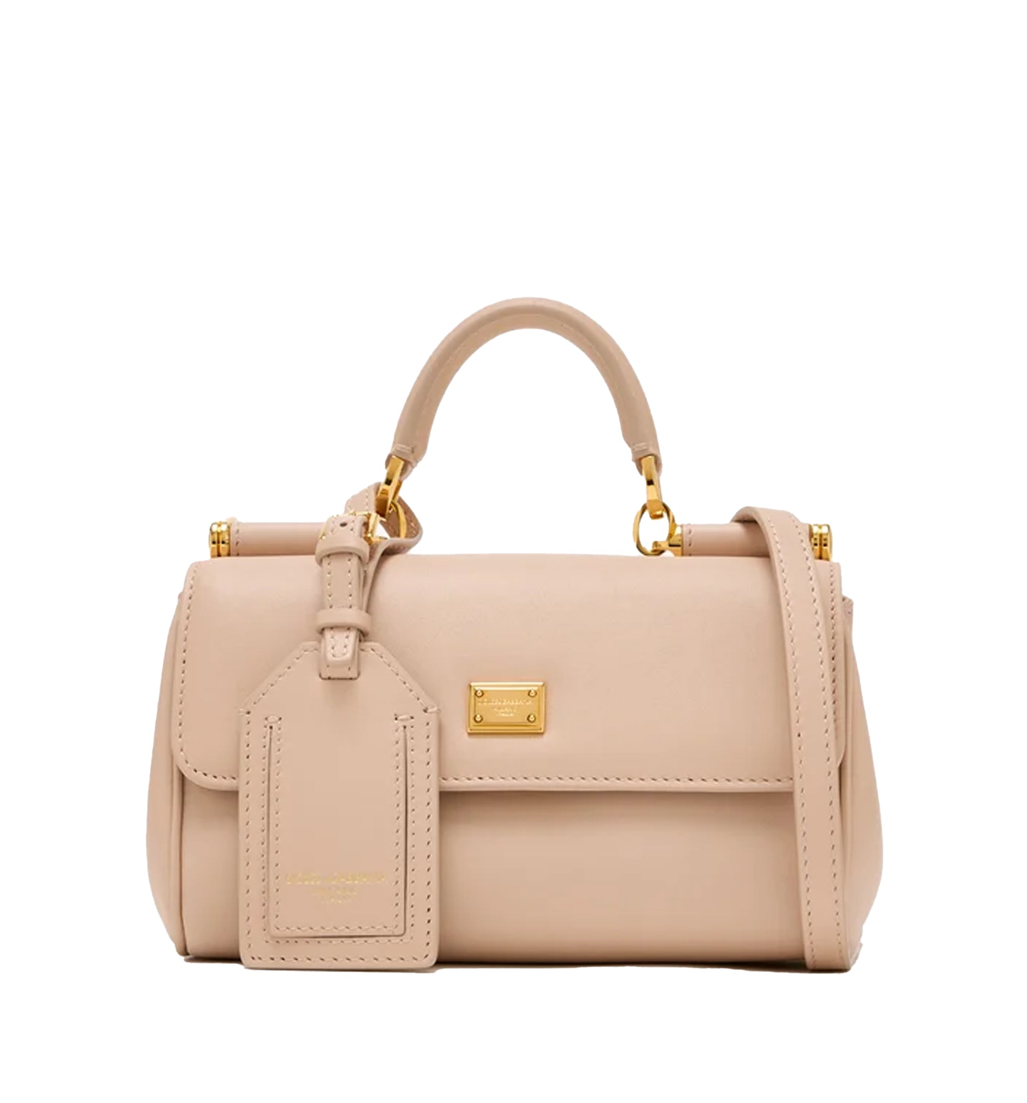 Mini My Sicily Handbag In Plongé Calfskin