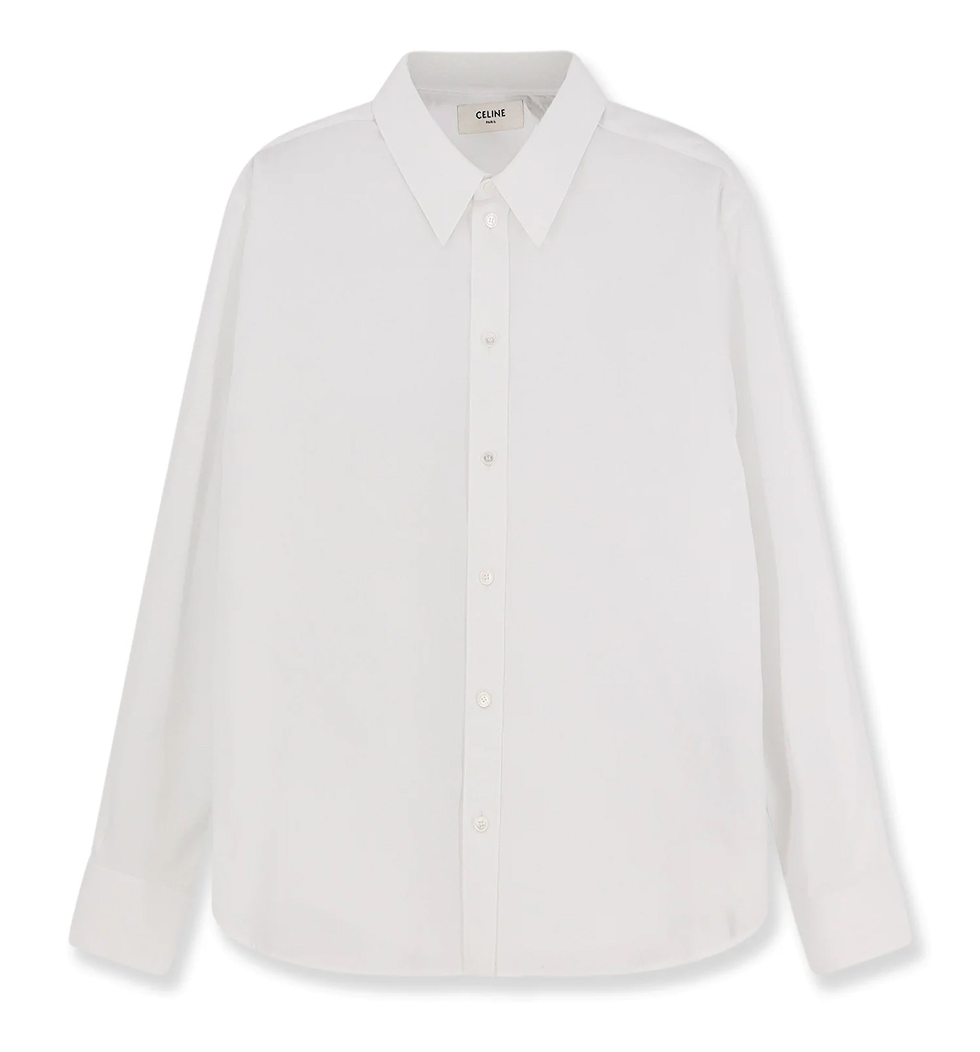 Relaxed Shirt in Cotton Poplin
