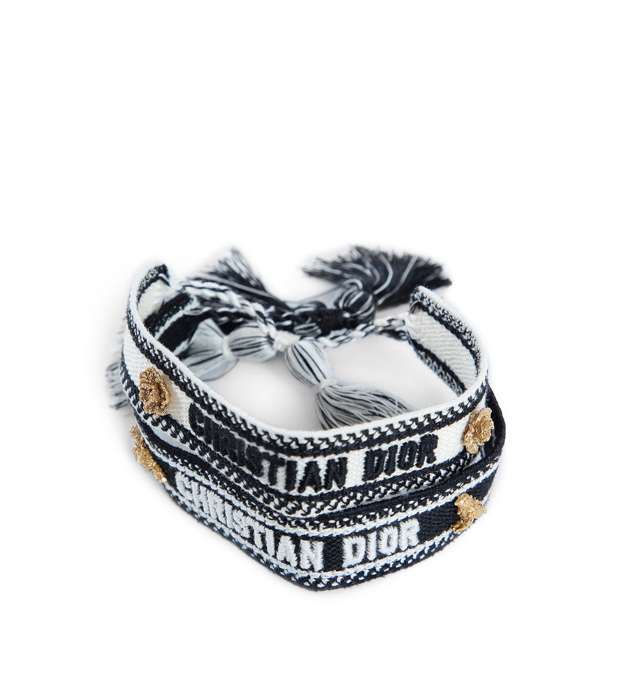 Christian Dior Bracelet Set - Black/White
