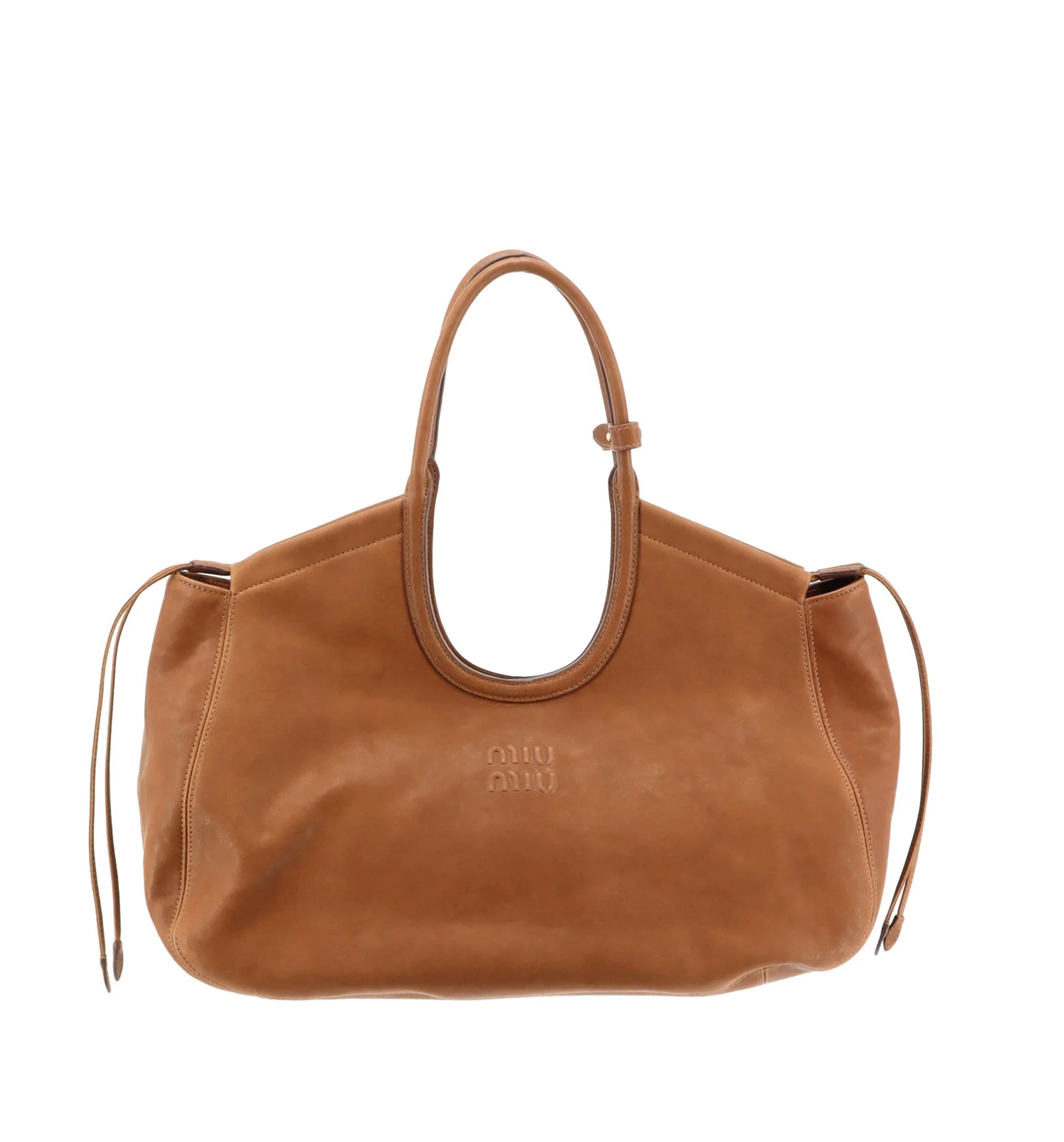Ivy nappa leather shopping bag