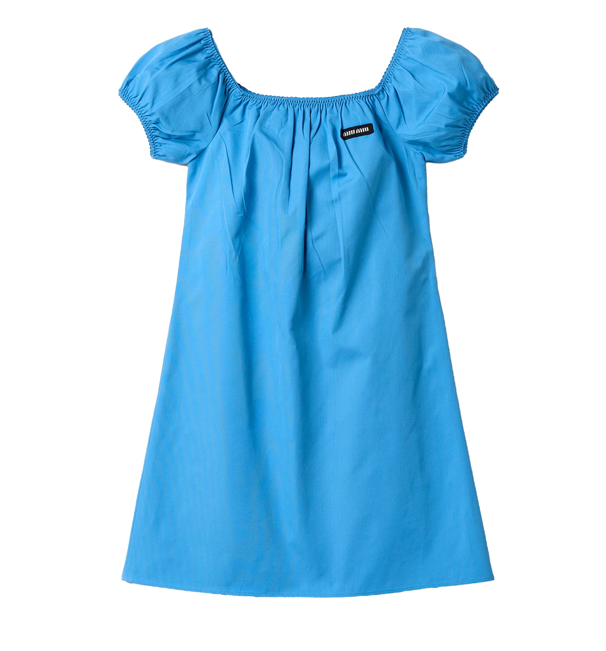 Poplin mini-dress