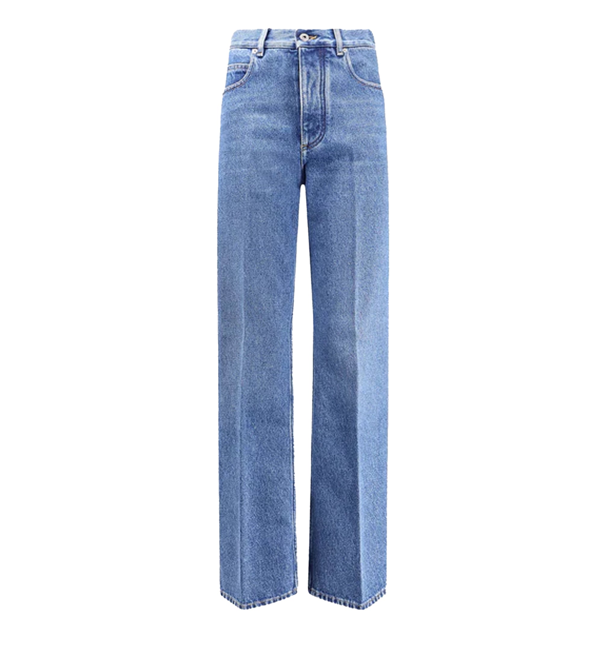 Medium Indigo Flared Jeans