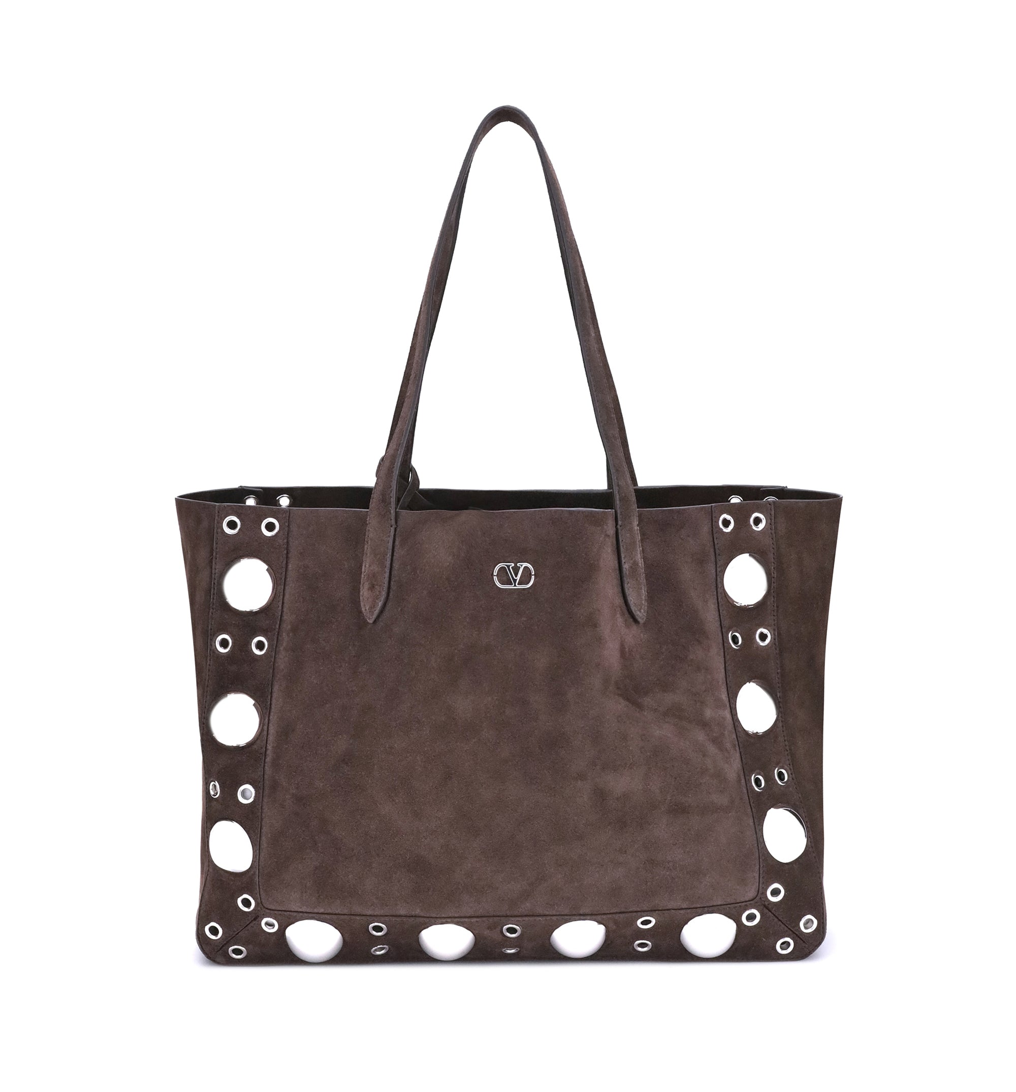 Medium Nellcôte Suede Shopping Bag