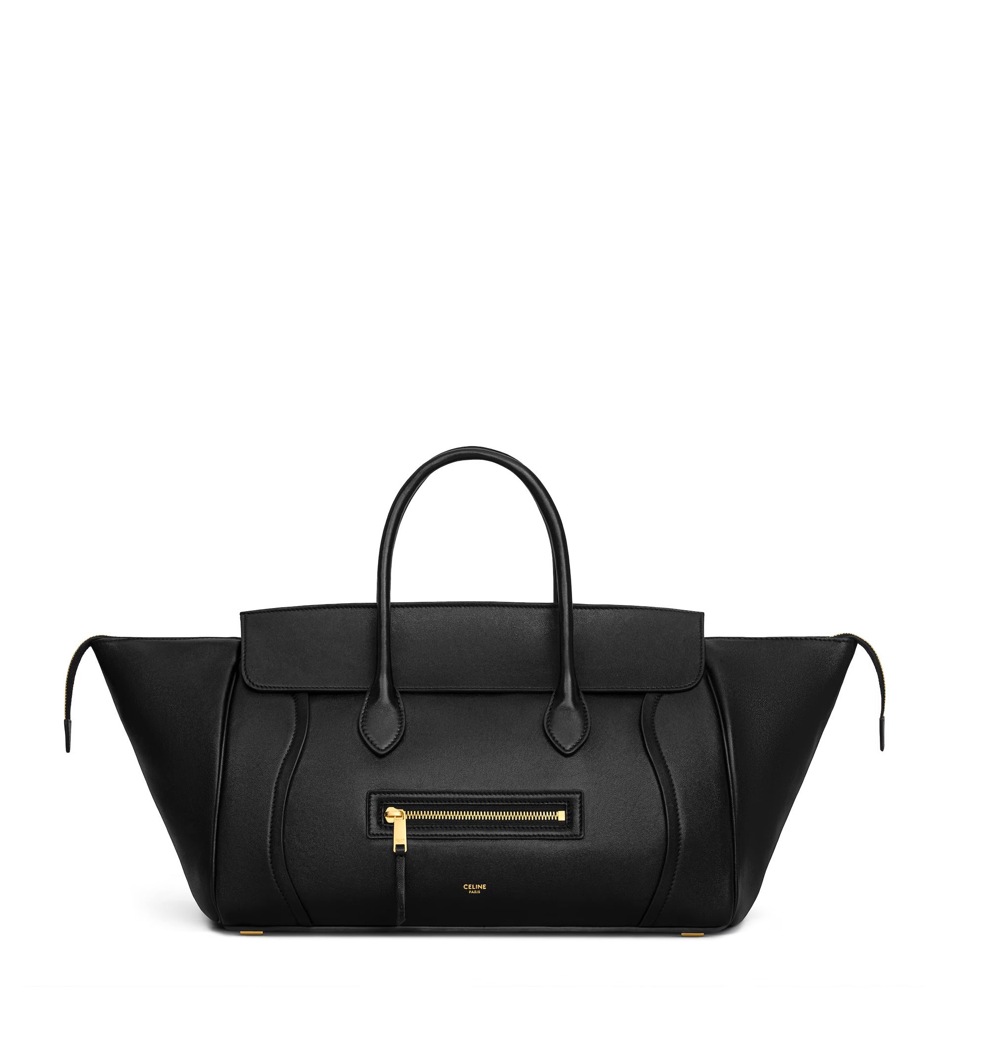 Medium New Luggage In Supple Shiny Lambskin