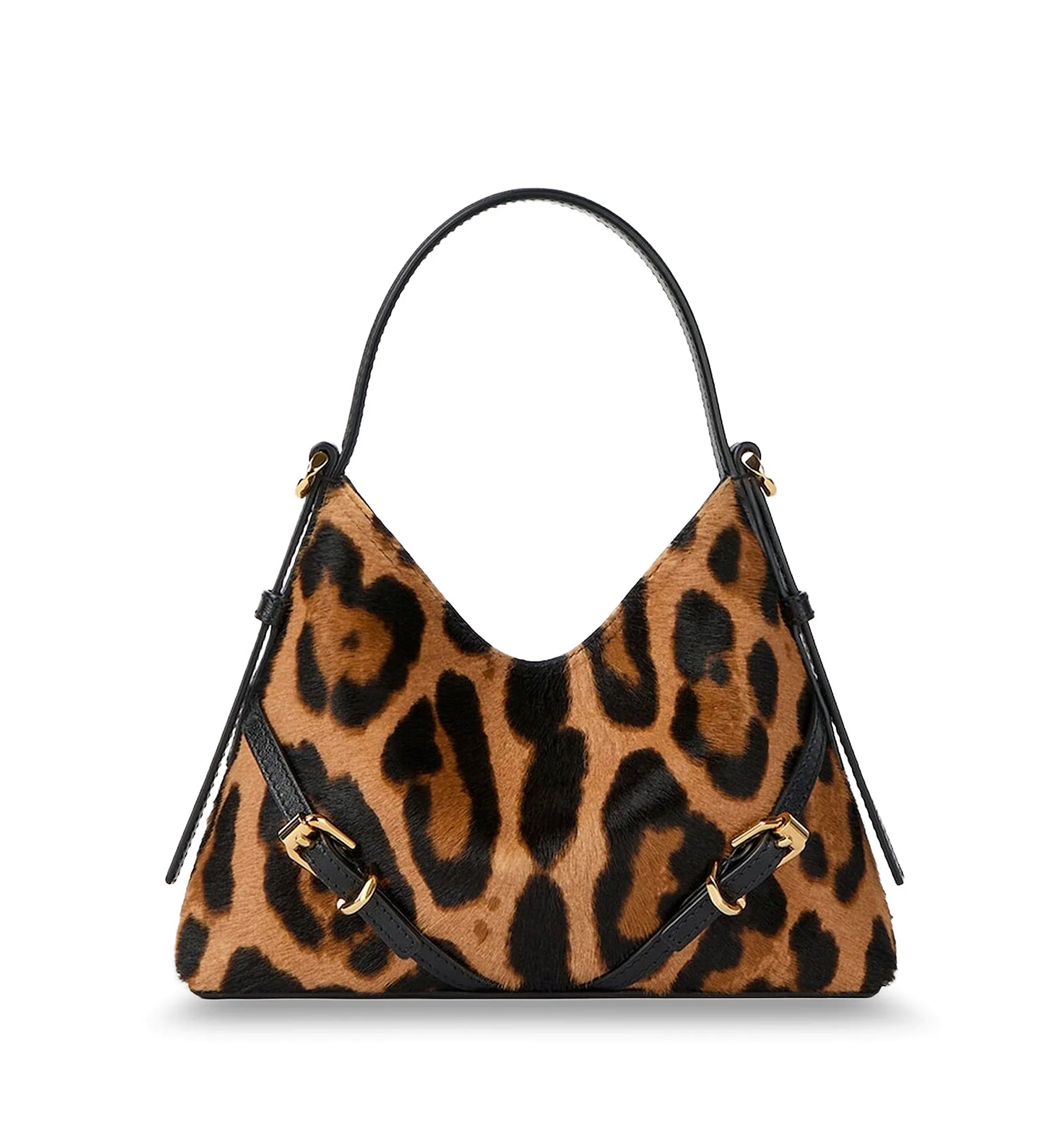 Nano Voyou Bag In Pony Effect Leather With Leopard Pattern