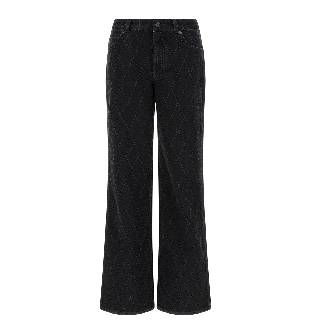 Diamond-shaped jeans