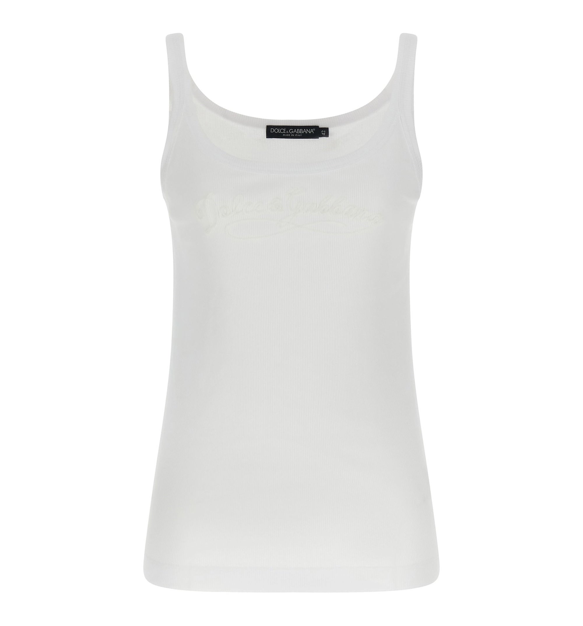 Logo Embroidery Tank Top