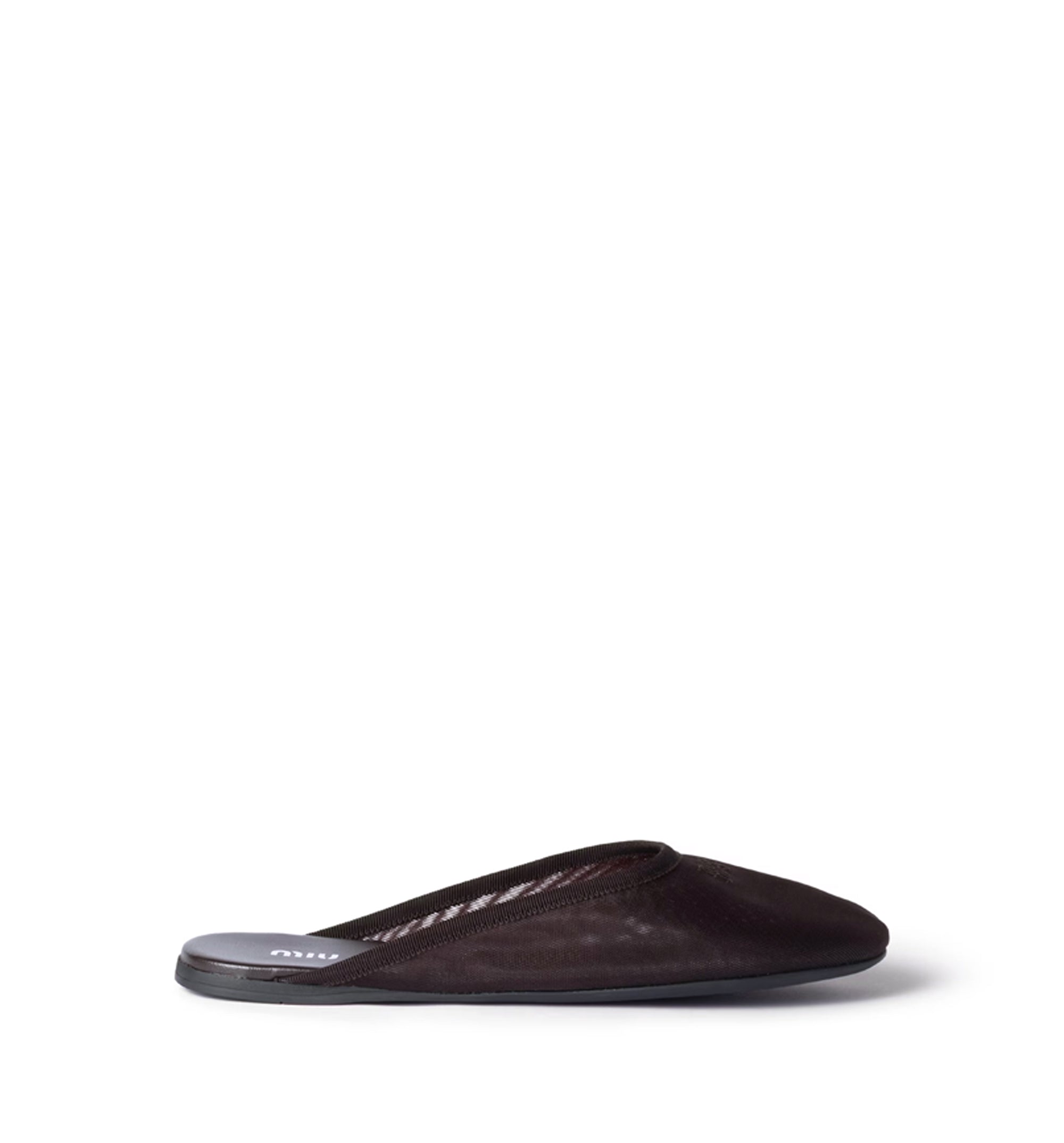 Mesh fabric slippers