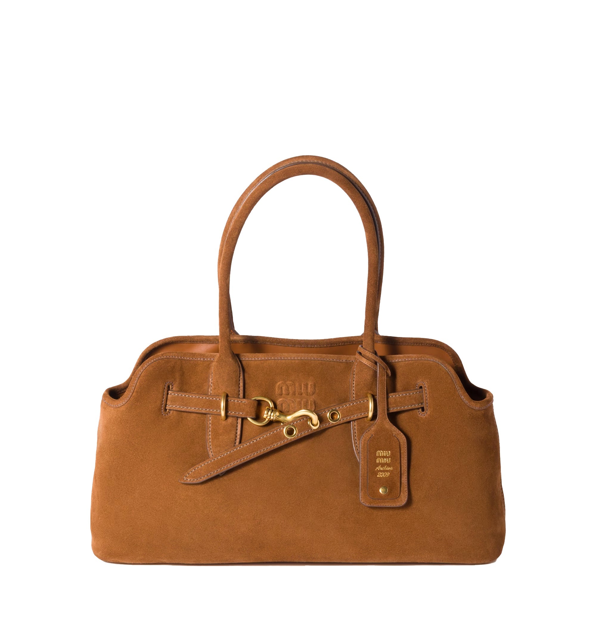 Aventure suede bag