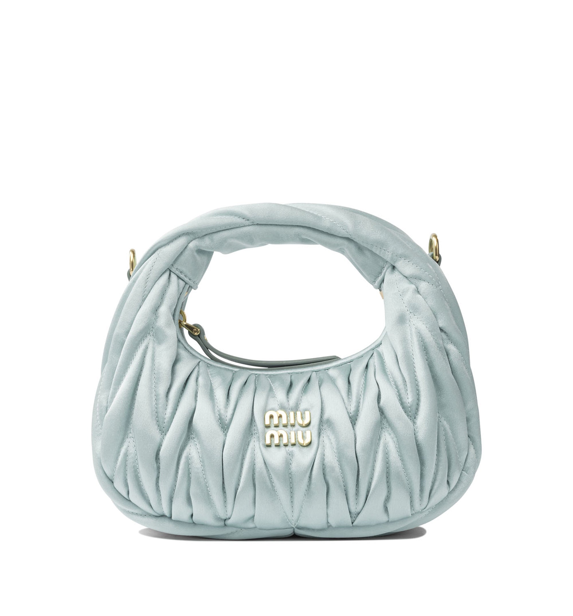 Wander Matelassé Satin Mini-Bag