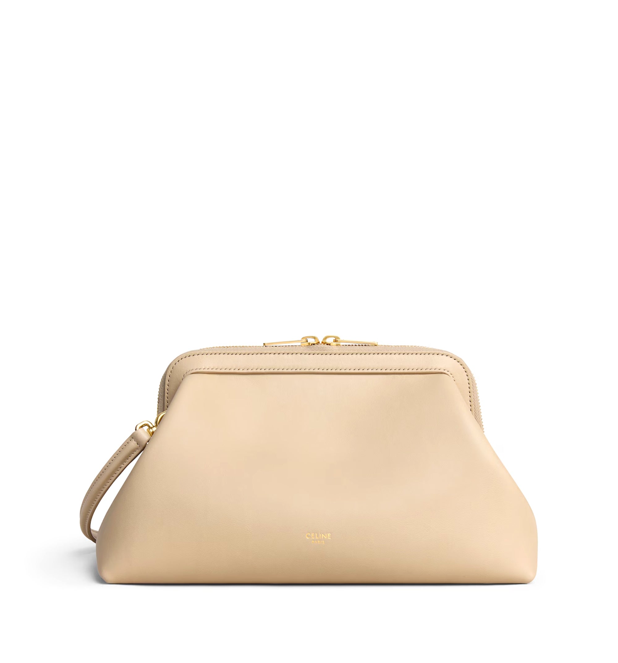 Small Doctor Pouch In Supple Natural Calfskin