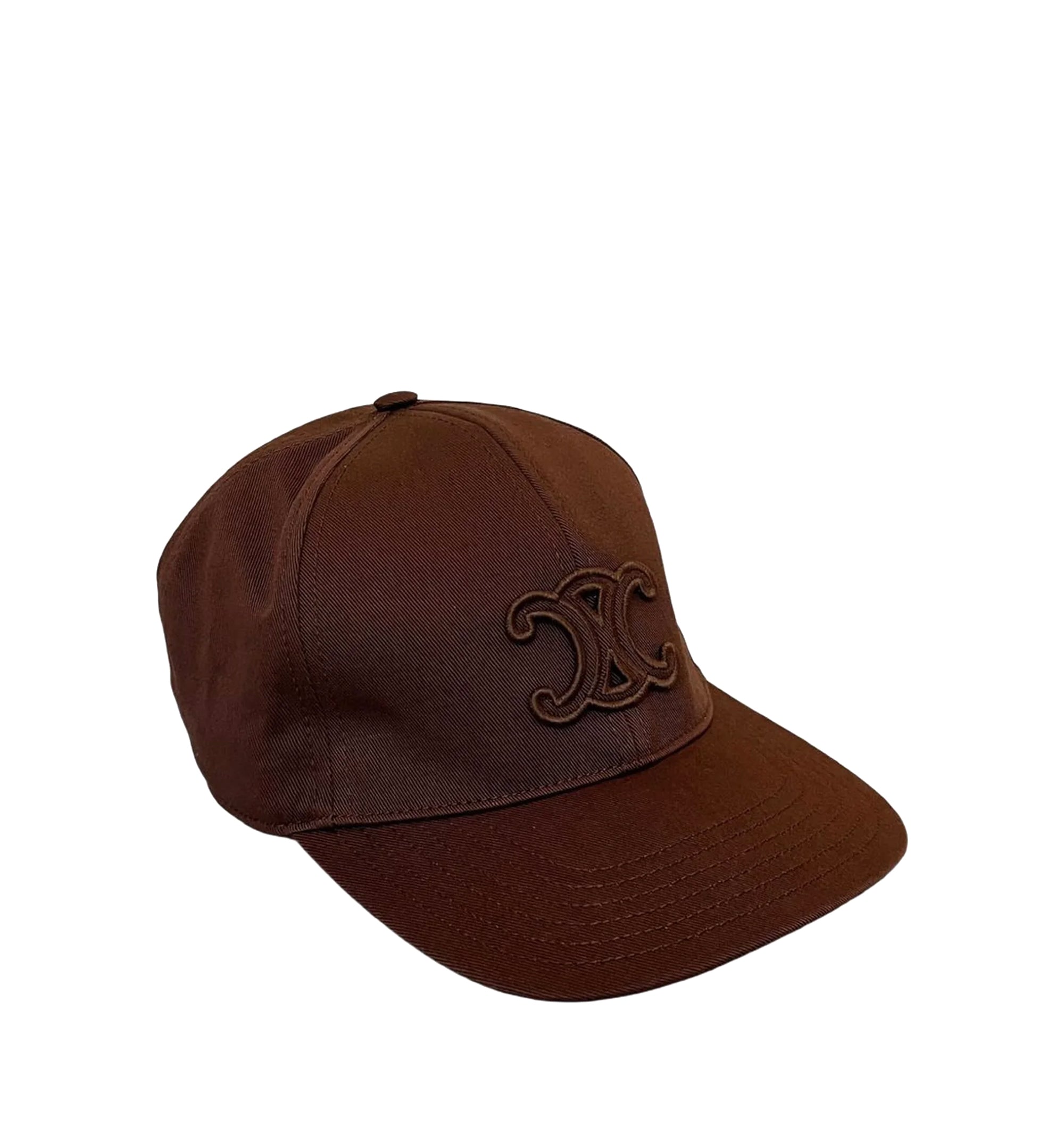 Triomphe Baseball Cap in Cotton Gabardine