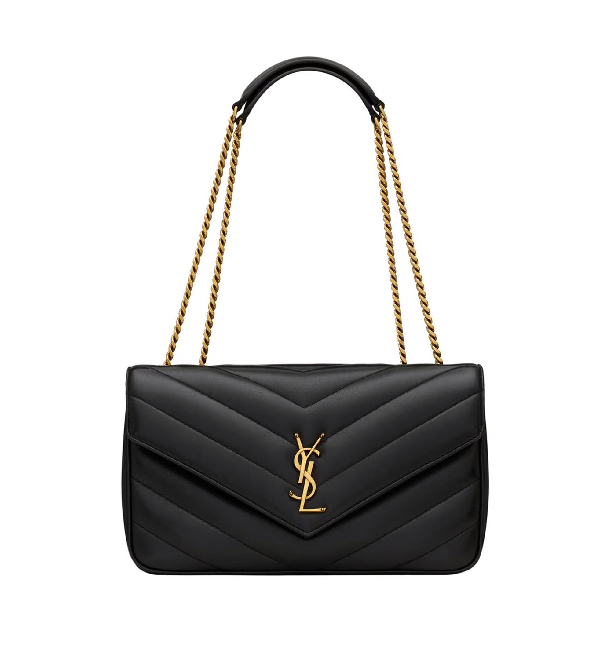 Loulou Medium In Matelassé Lambskin