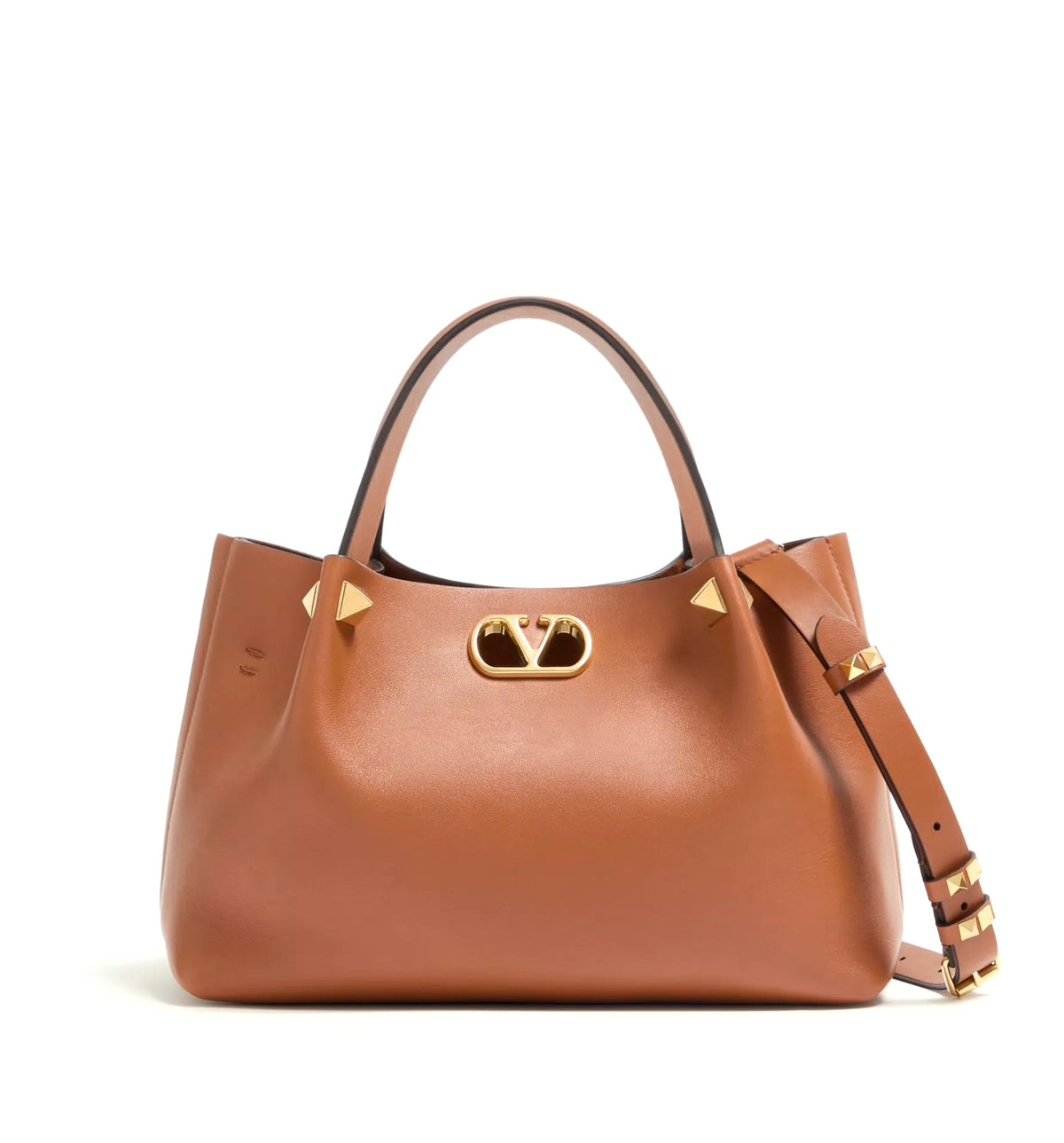 Valentino Garavani Small Soft Leather Shopping Bag