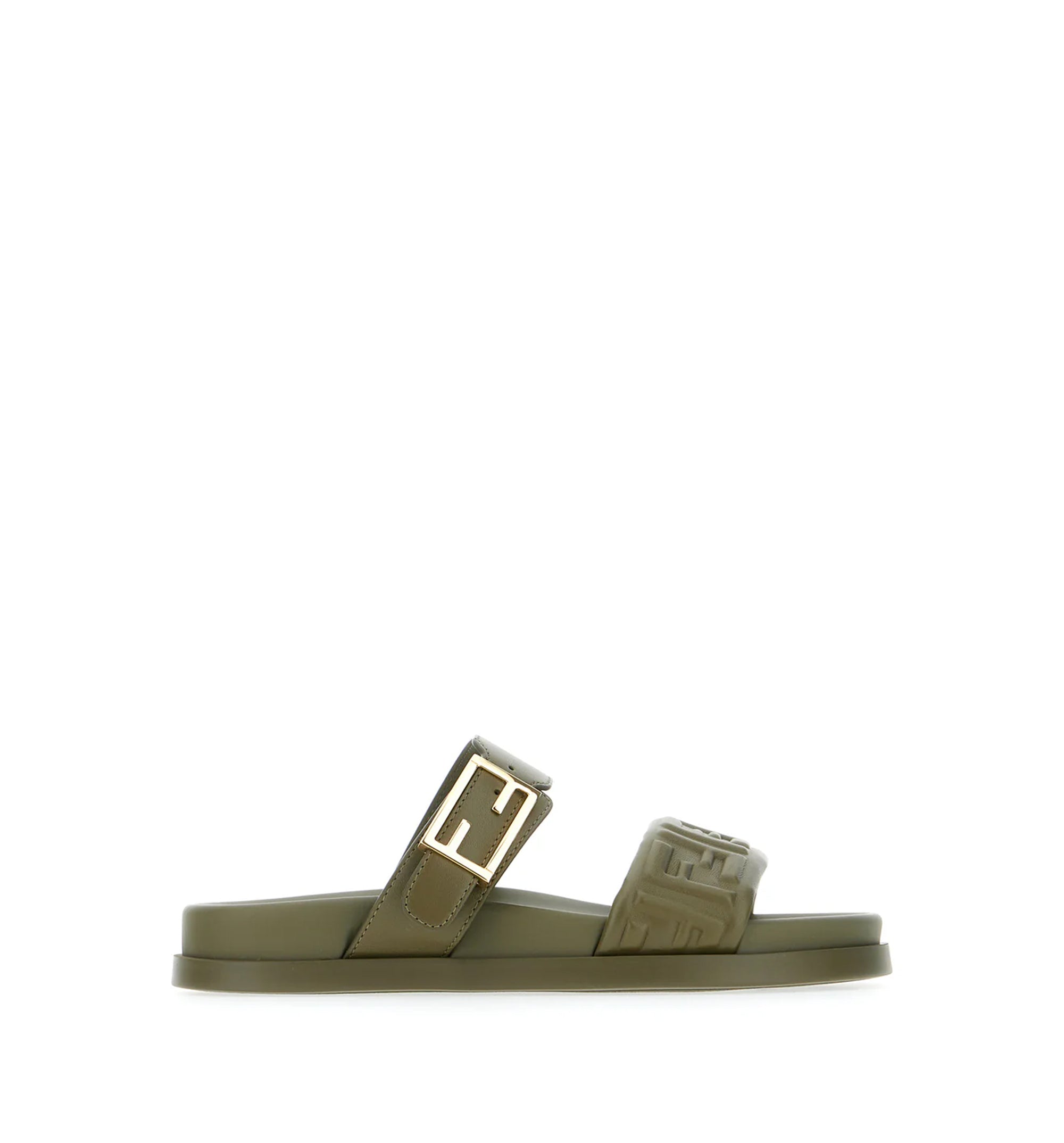 Fendi Feel Leather Sandals
