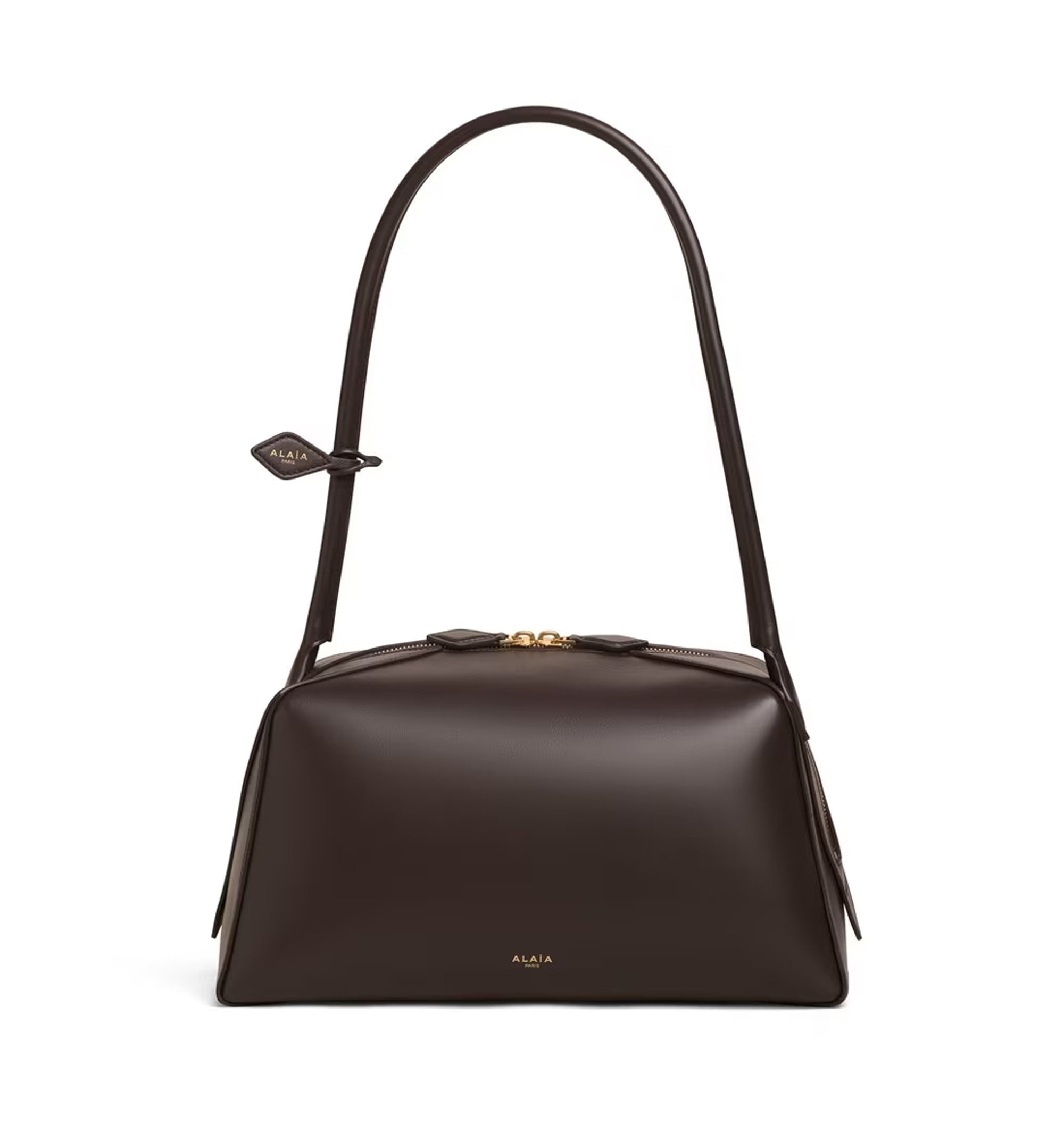 Bouledogue leather shoulder bag