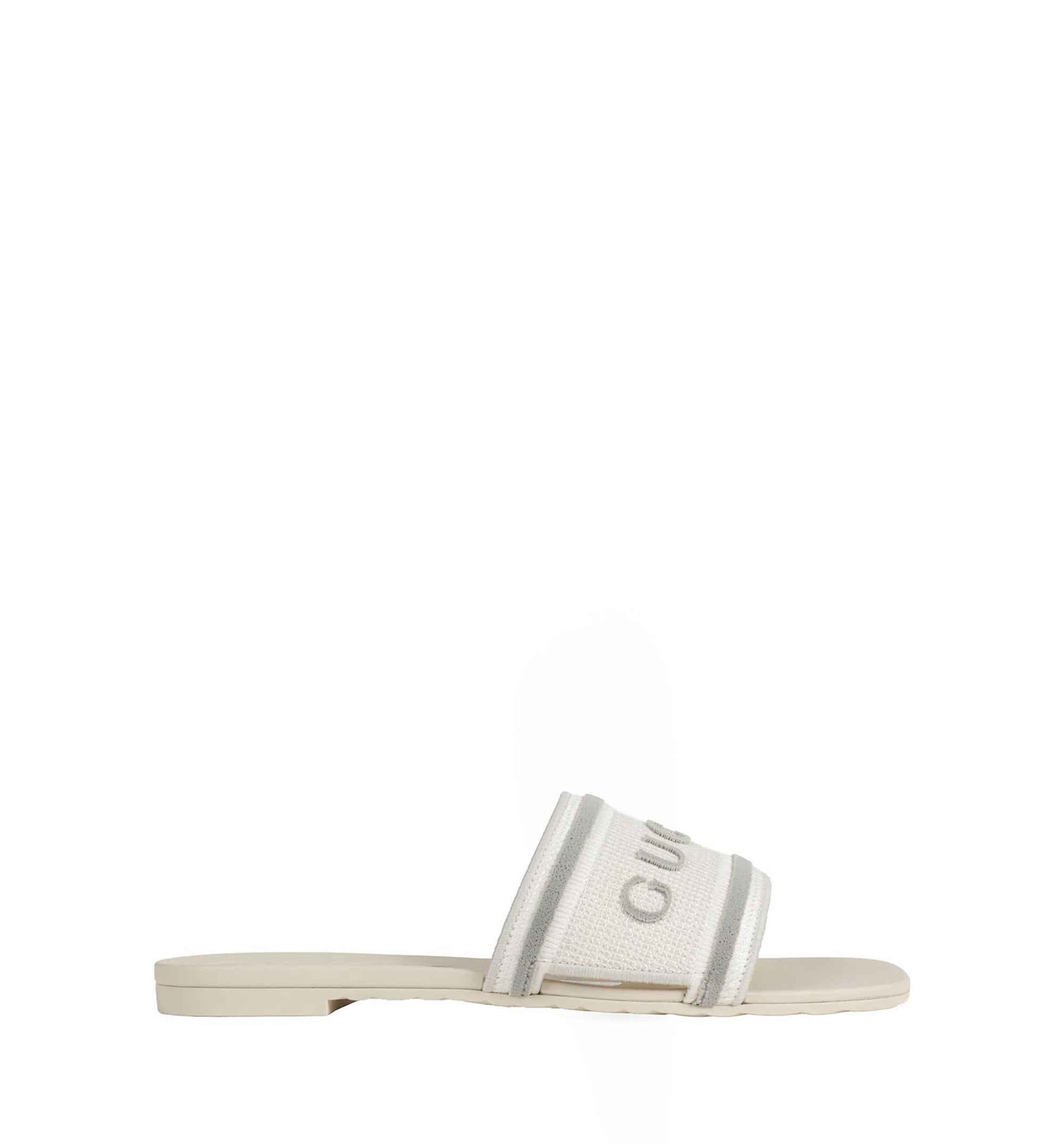 Logo-stripe Sandals