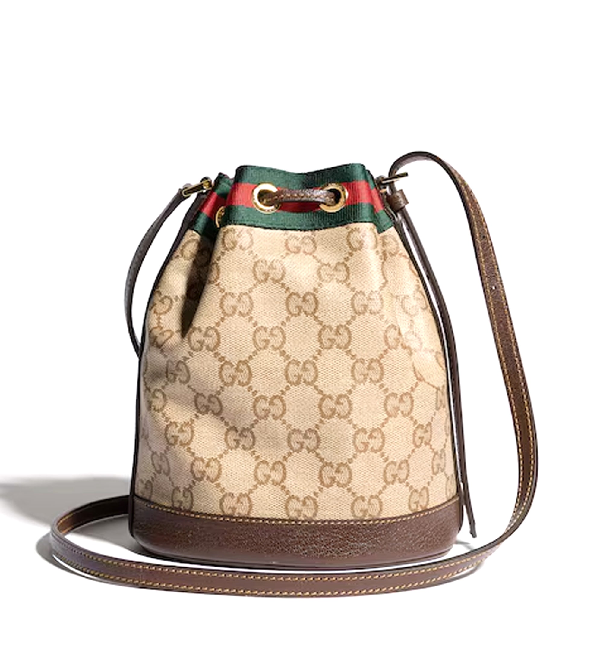 Mini Bucket Bag With Web