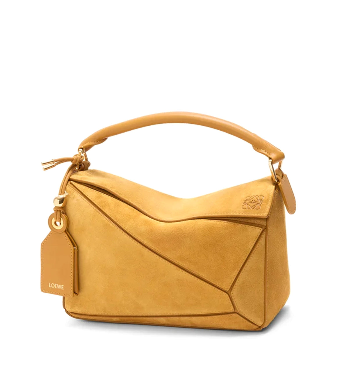 Small Featherlight Puzzle bag in suede