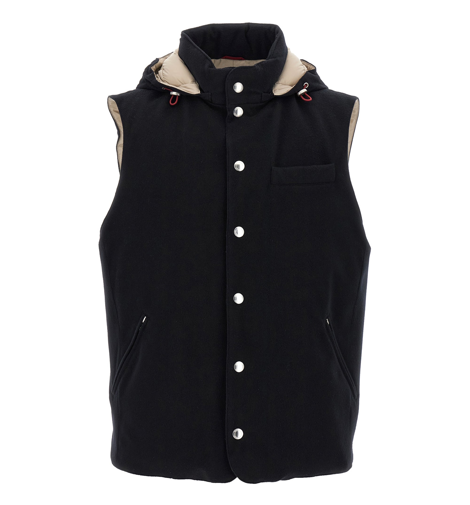 Padded Wool Vest