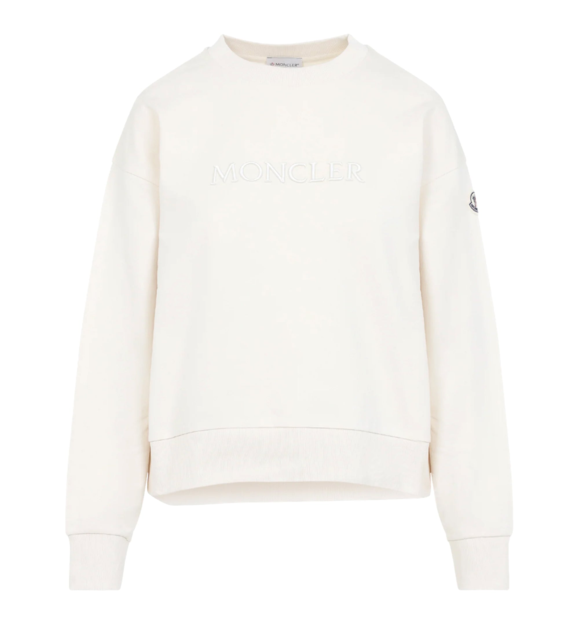 Embroidered Logo Cotton Sweatshirt