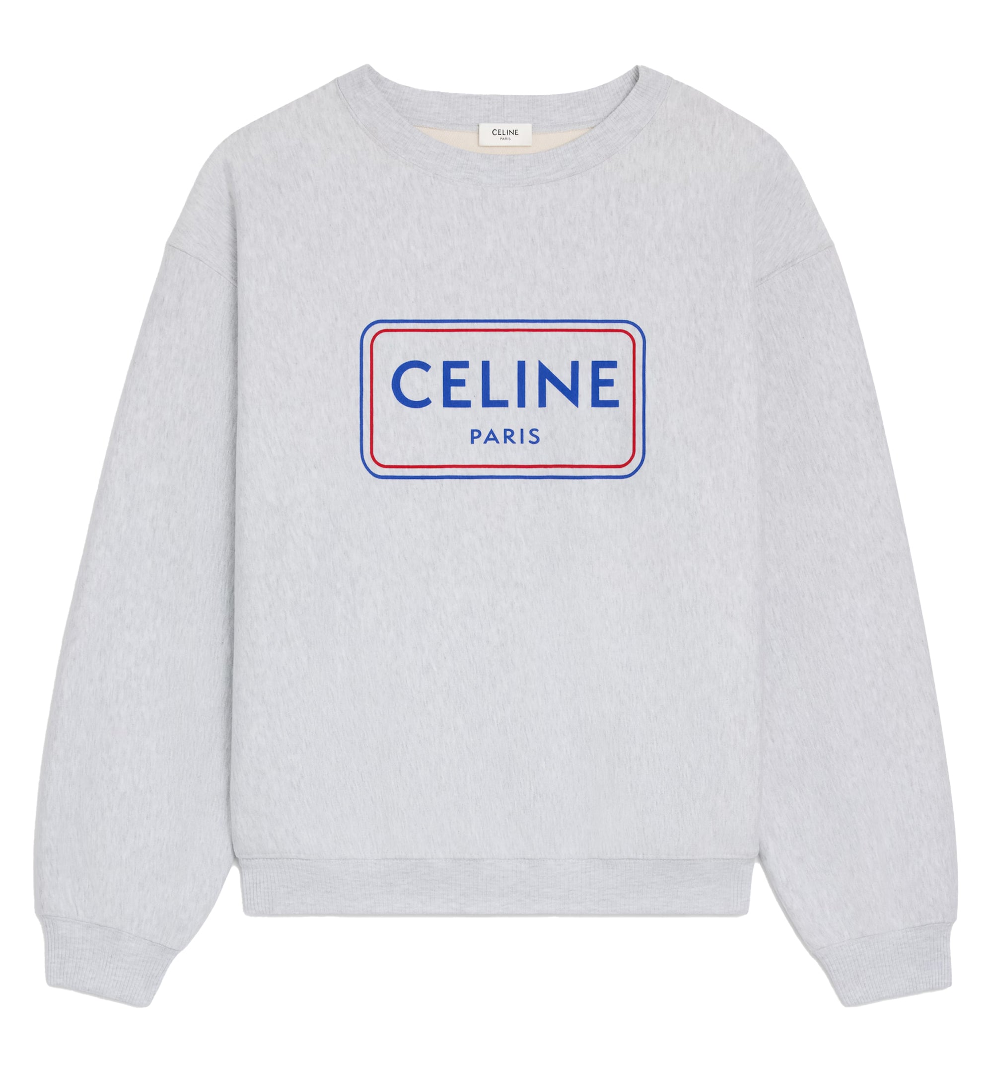 Loose Sweatshirt in Cotton Fleece