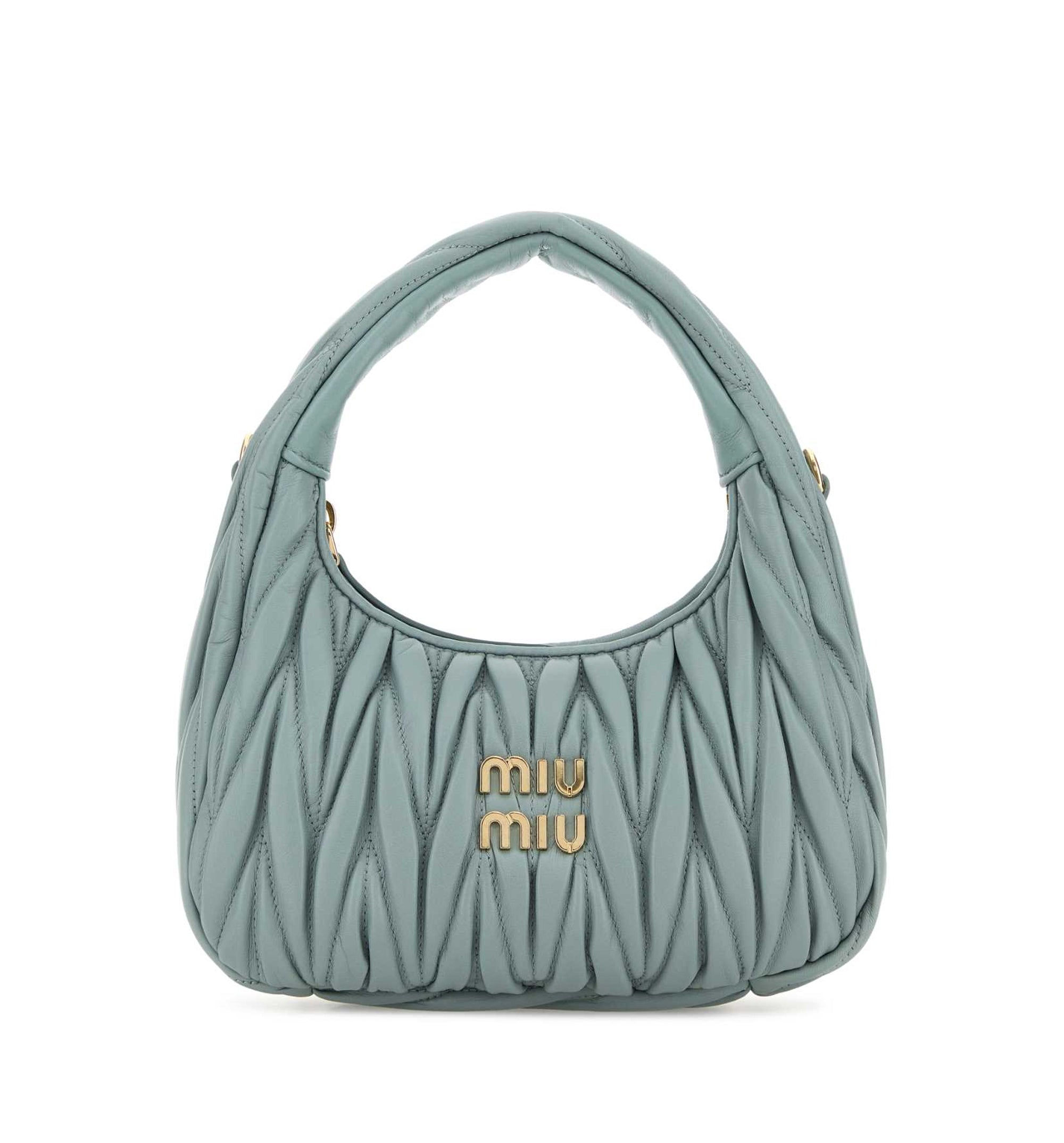 Wander Matelassé Nappa Leather Hobo Bag